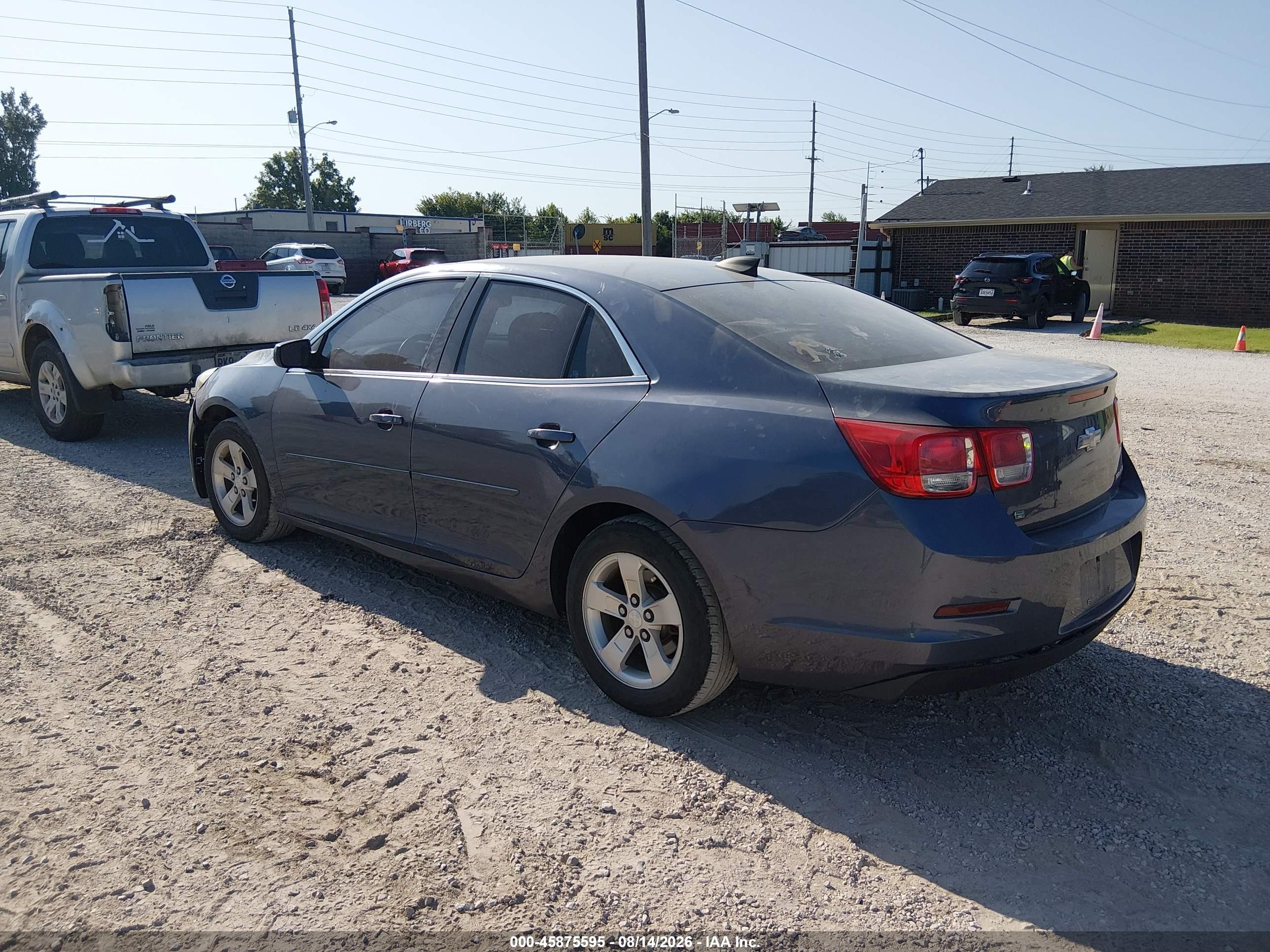 2015 Chevrolet Malibu Ls Blue vin: 1G11B5SL8FF221539