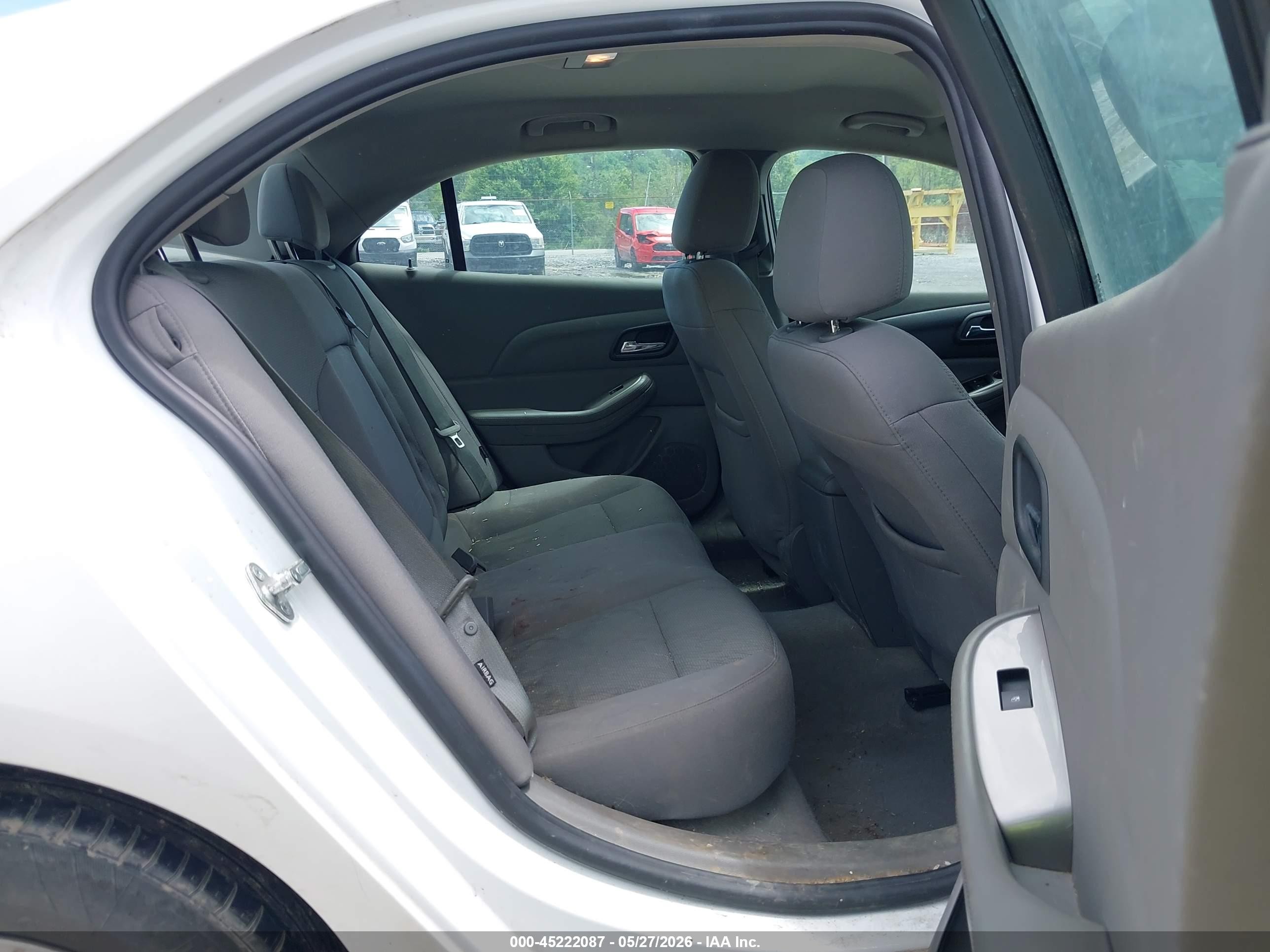 2014 Chevrolet Malibu 1ls White vin: 1G11B5SL9EF147255