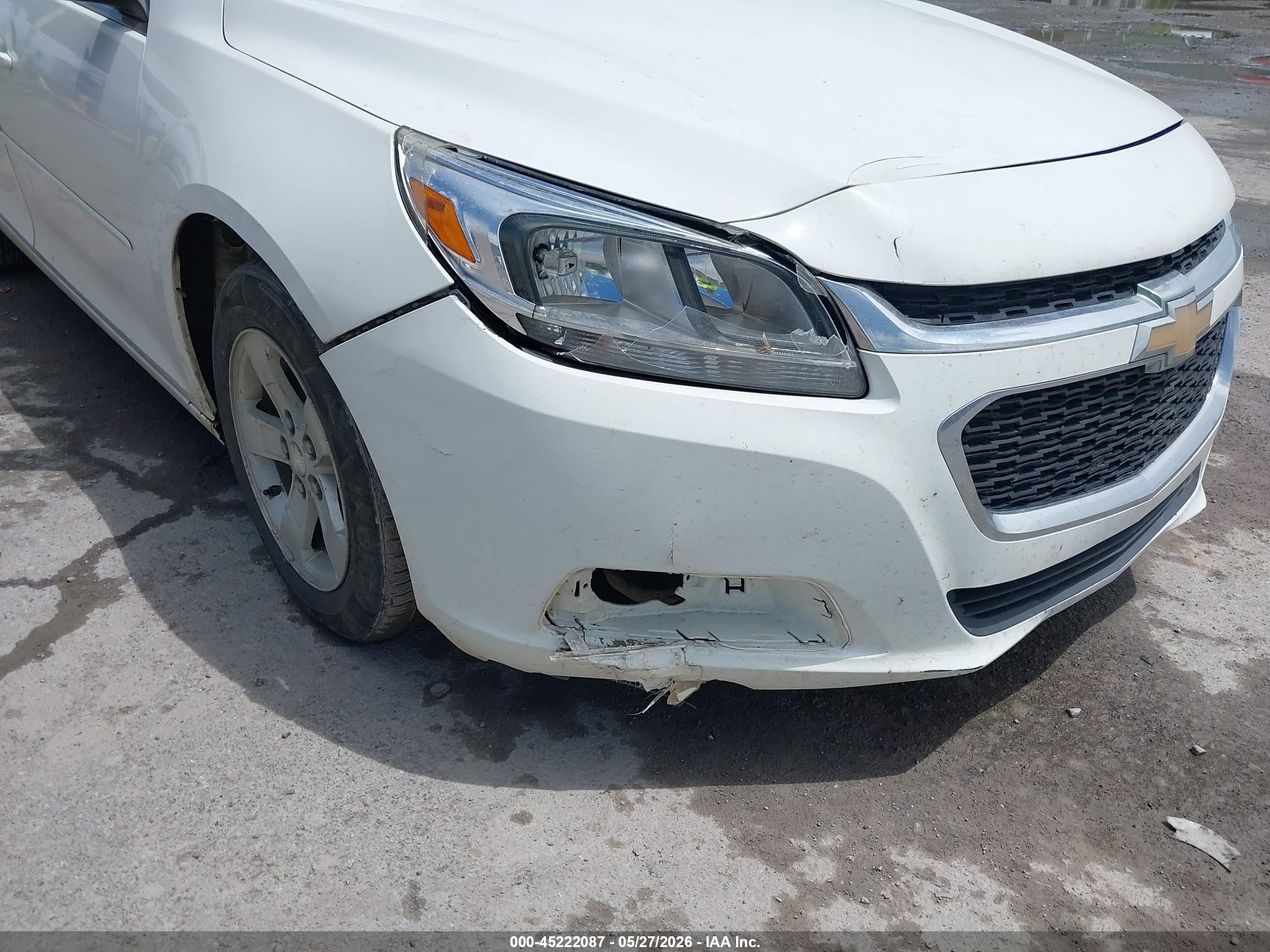 2014 Chevrolet Malibu 1ls White vin: 1G11B5SL9EF147255