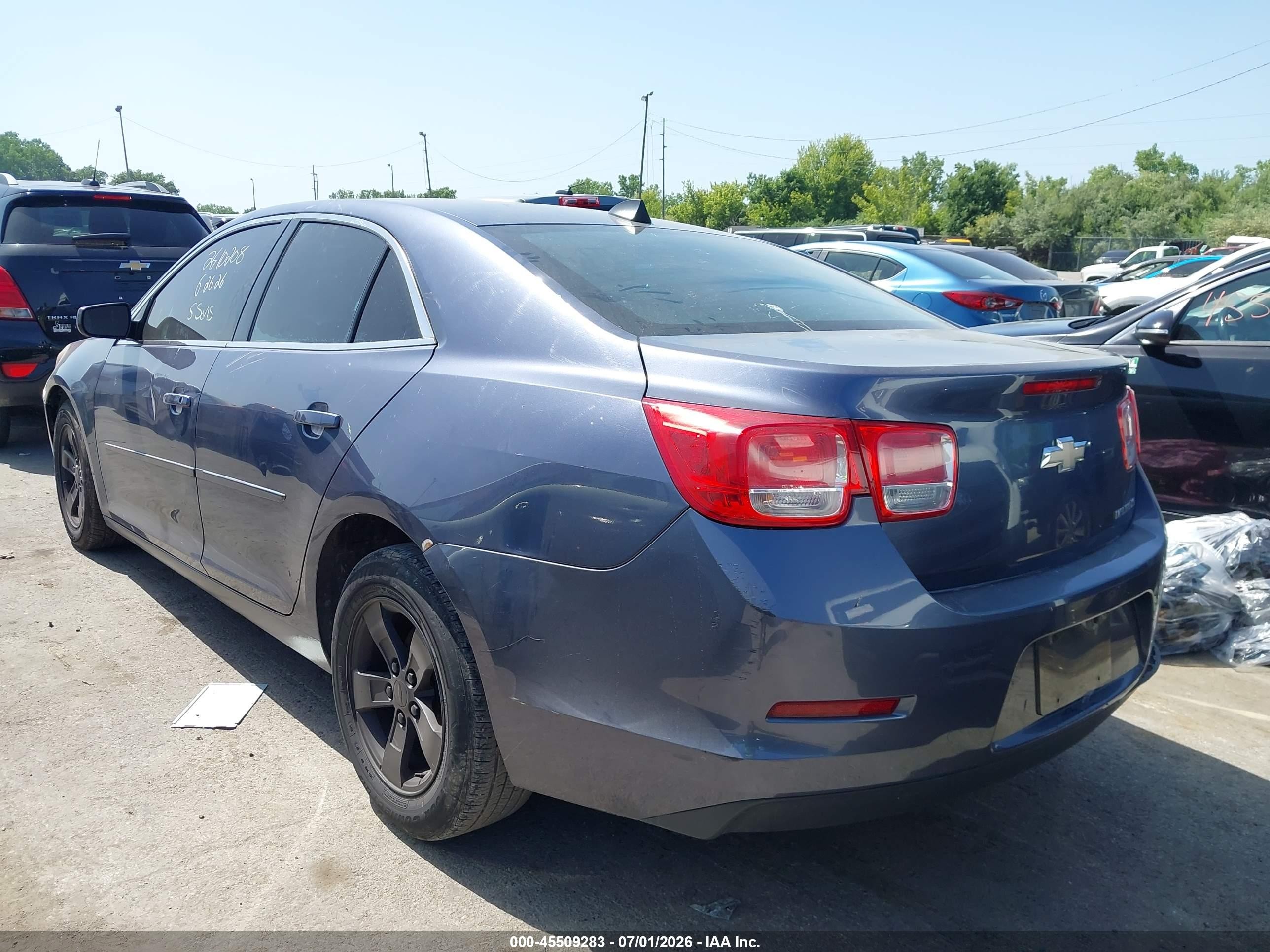 2014 Chevrolet Malibu 1ls Blue vin: 1G11B5SL9EF176898
