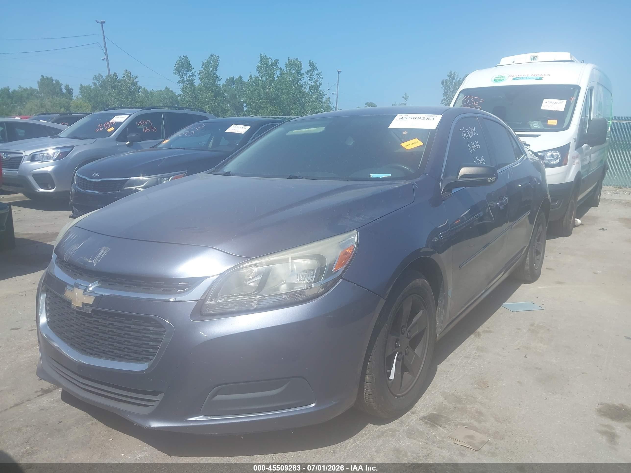 2014 Chevrolet Malibu 1ls Blue vin: 1G11B5SL9EF176898