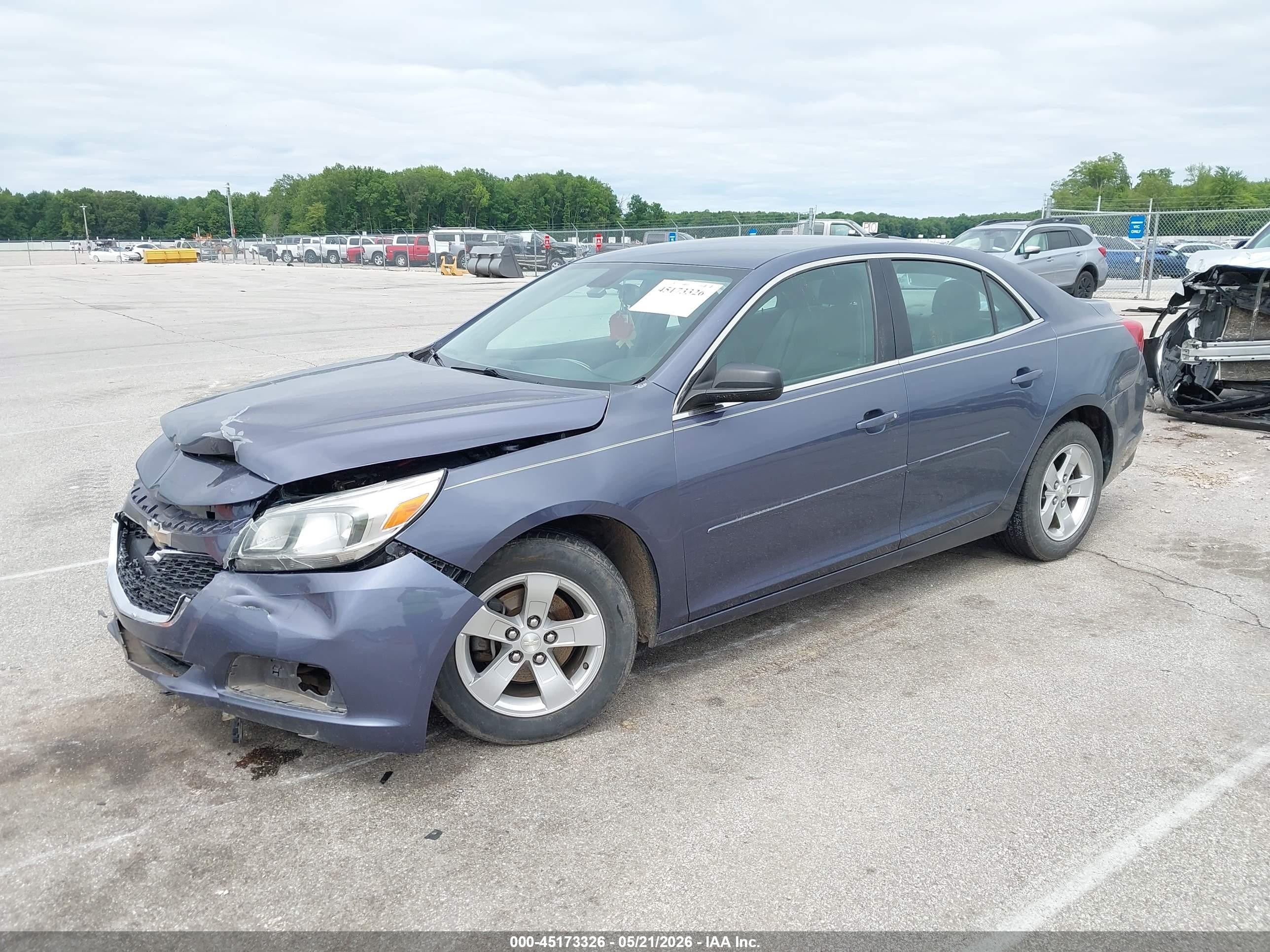2014 Chevrolet Malibu 1ls Dark Blue vin: 1G11B5SL9EF191918