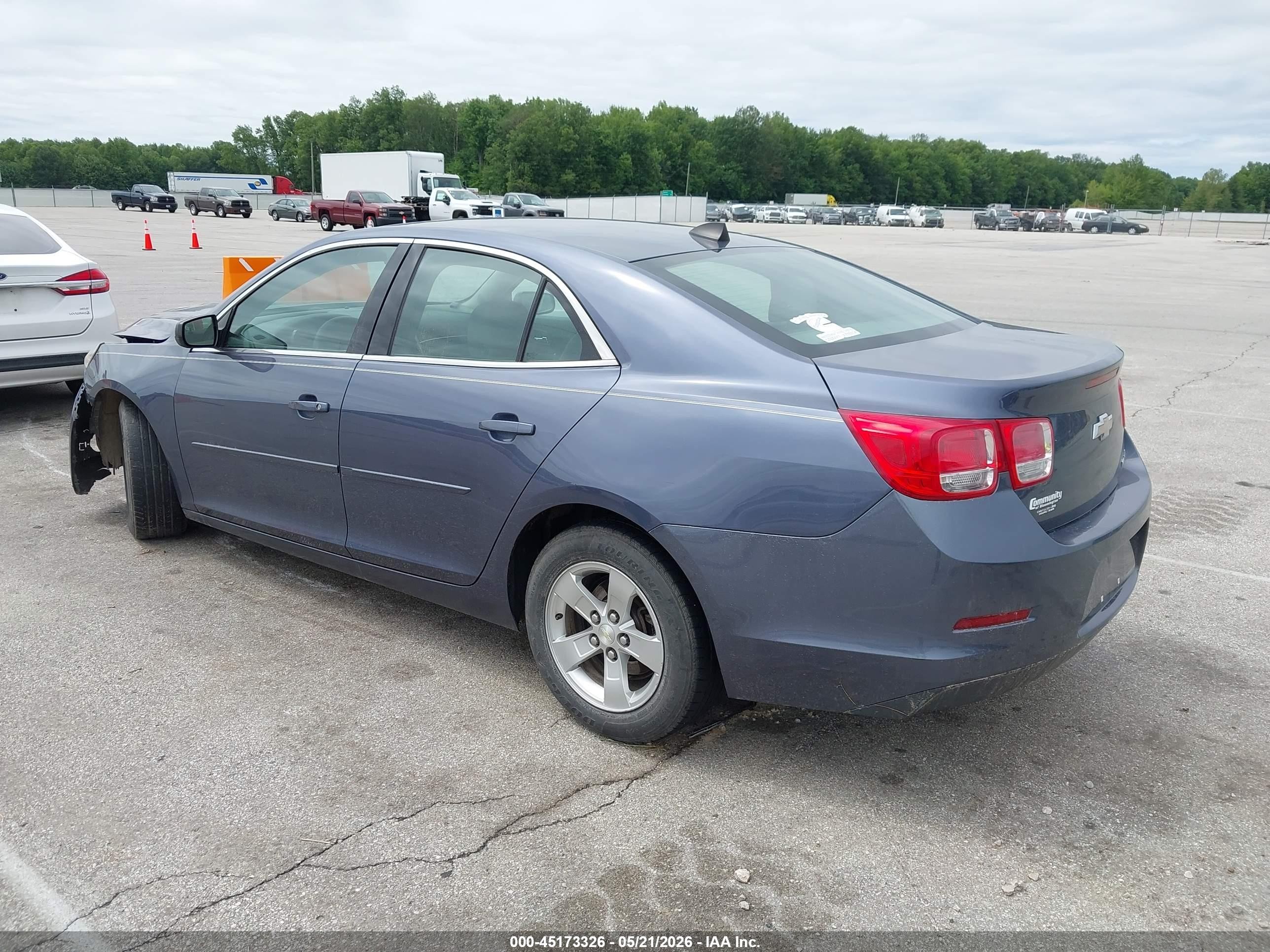 2014 Chevrolet Malibu 1ls Dark Blue vin: 1G11B5SL9EF191918