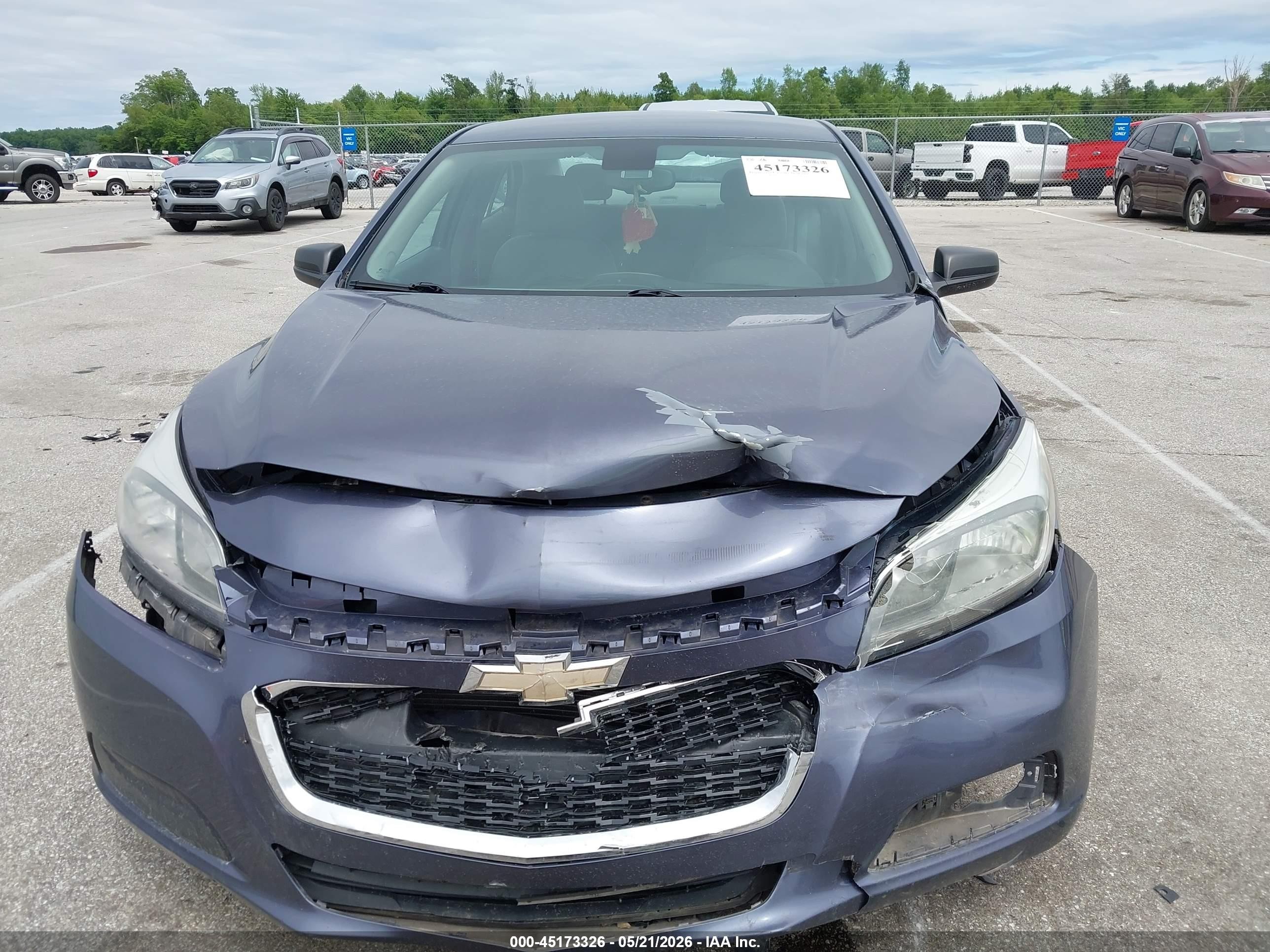 2014 Chevrolet Malibu 1ls Dark Blue vin: 1G11B5SL9EF191918