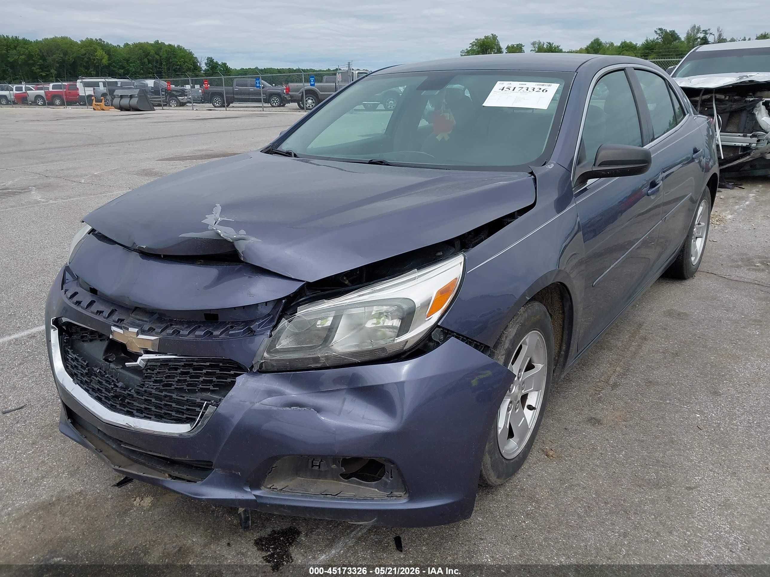 2014 Chevrolet Malibu 1ls Dark Blue vin: 1G11B5SL9EF191918