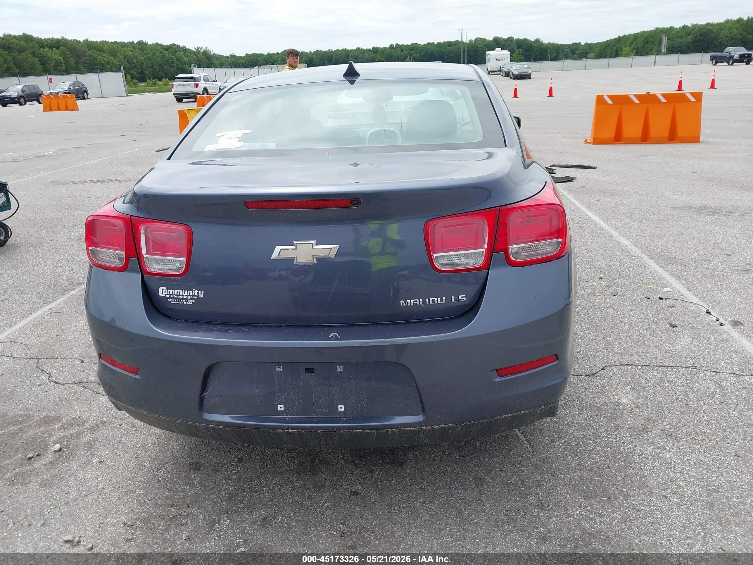 2014 Chevrolet Malibu 1ls Dark Blue vin: 1G11B5SL9EF191918