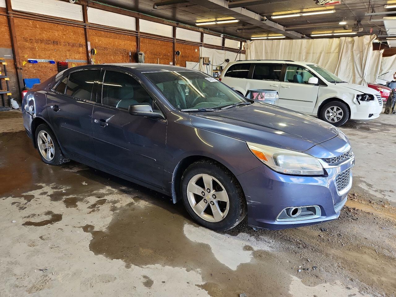 2014 Chevrolet Malibu Ls Blue vin: 1G11B5SL9EF208684