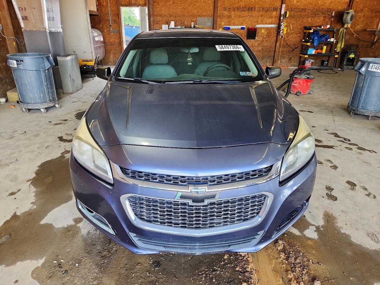 2014 Chevrolet Malibu Ls Blue vin: 1G11B5SL9EF208684