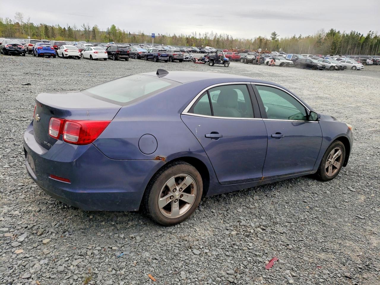 2014 Chevrolet Malibu Ls Blue vin: 1G11B5SL9EF228241