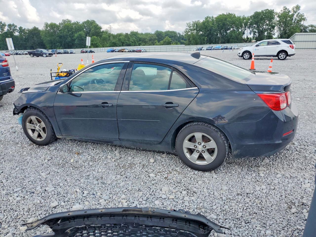 2014 Chevrolet Malibu Ls Charcoal vin: 1G11B5SL9EF260493