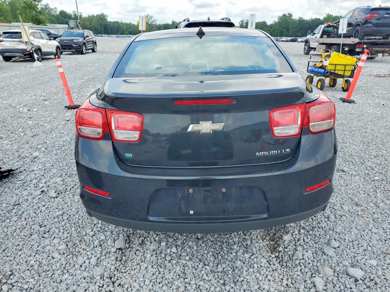 2014 Chevrolet Malibu Ls Charcoal vin: 1G11B5SL9EF260493