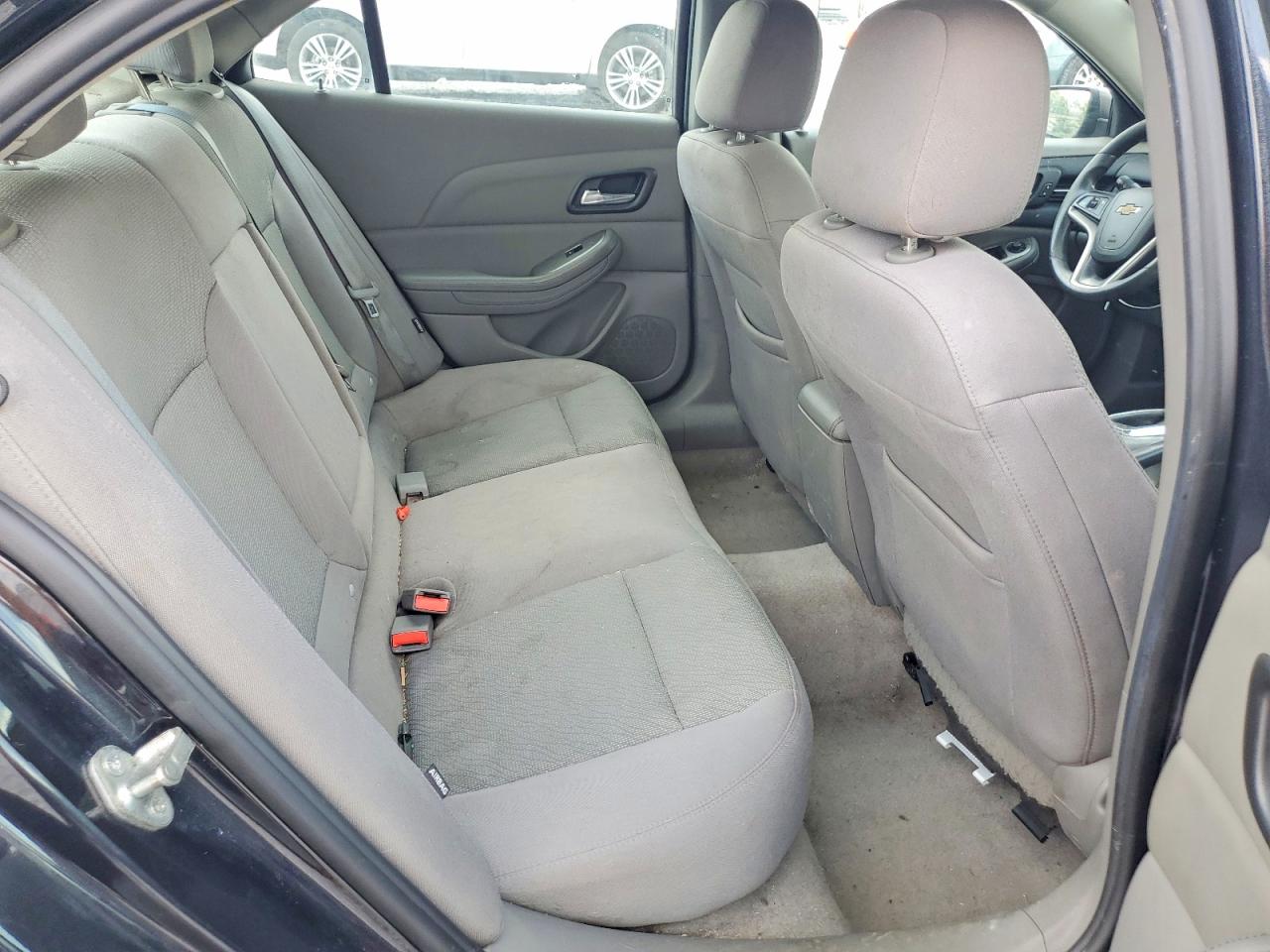 2014 Chevrolet Malibu Ls Charcoal vin: 1G11B5SL9EF260493