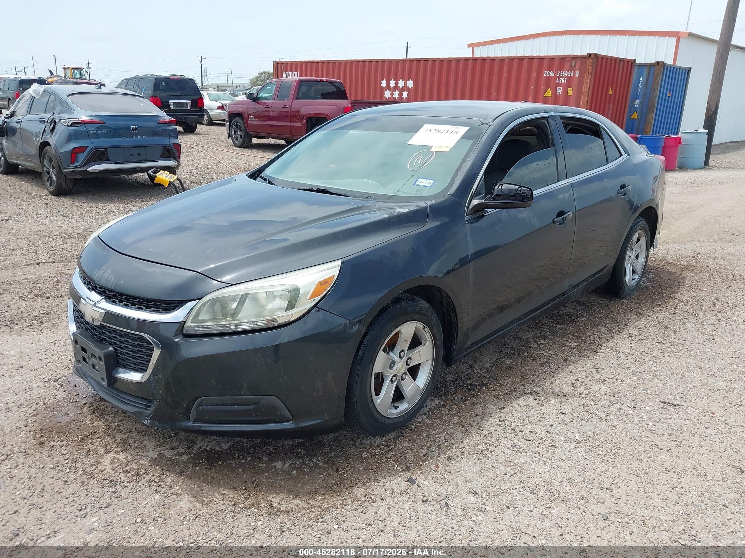 2014 Chevrolet Malibu 1ls Gray vin: 1G11B5SL9EF291436