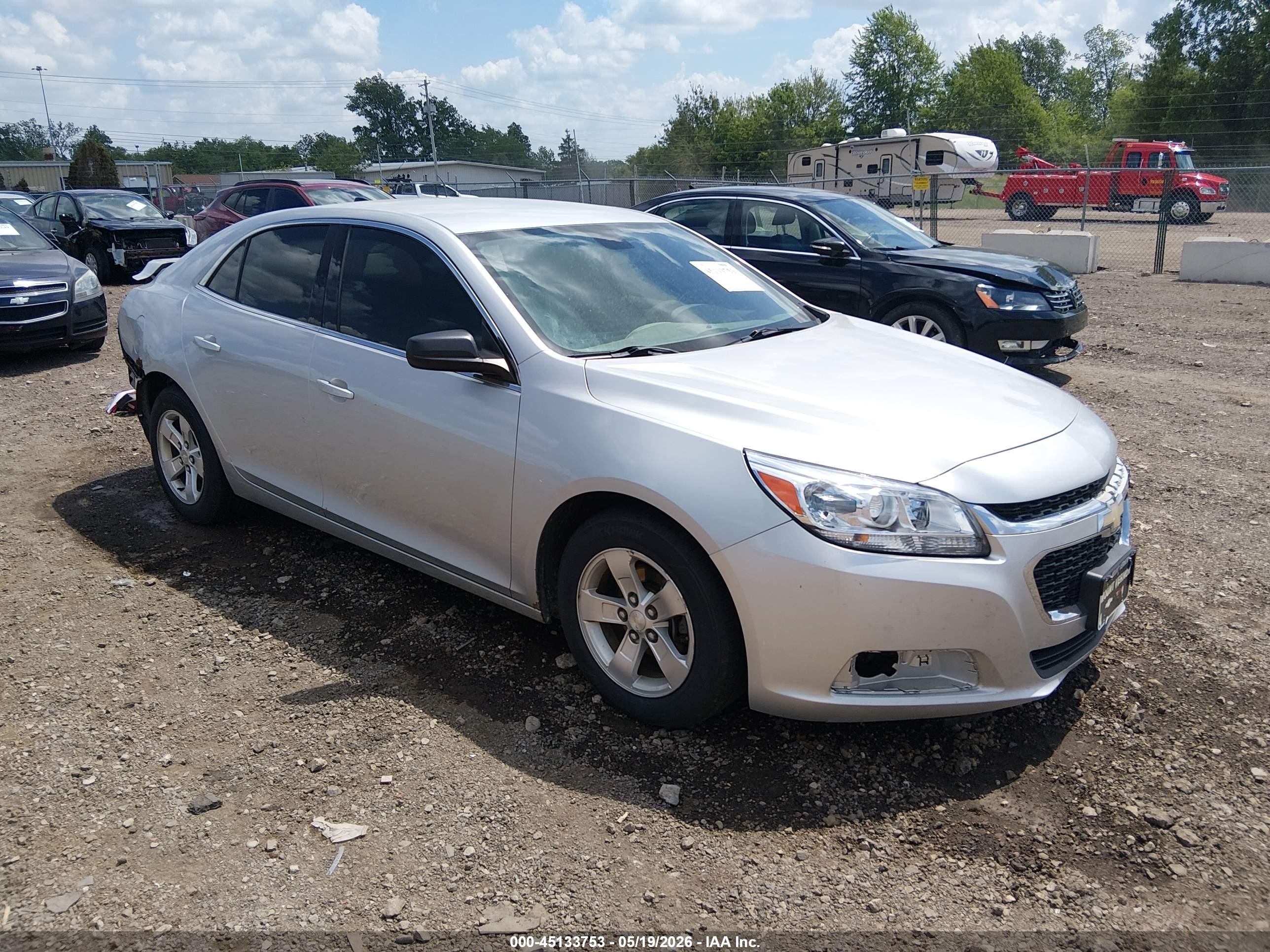 2014 Chevrolet Malibu 1ls Silver vin: 1G11B5SL9EF293977