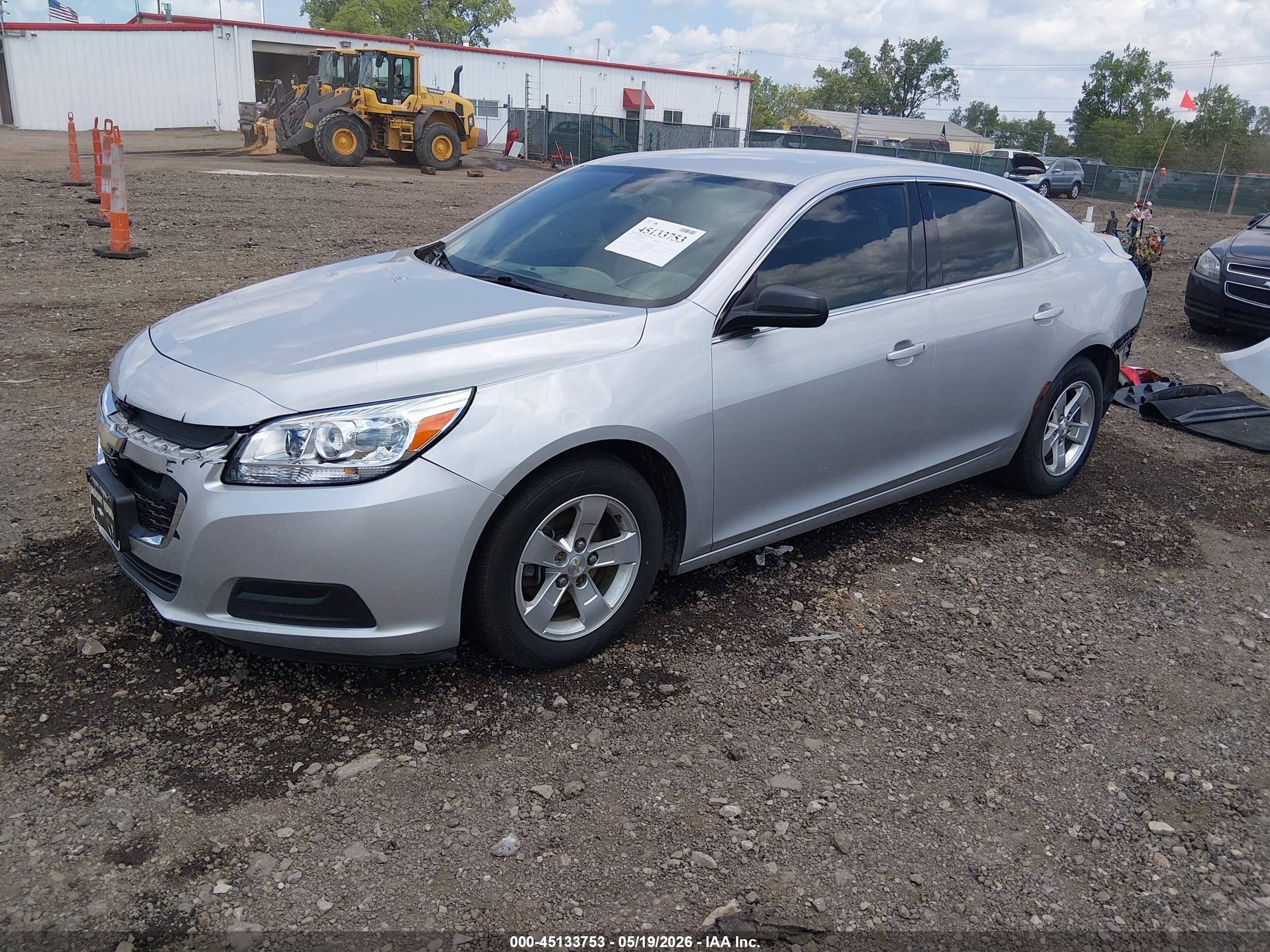 2014 Chevrolet Malibu 1ls Silver vin: 1G11B5SL9EF293977
