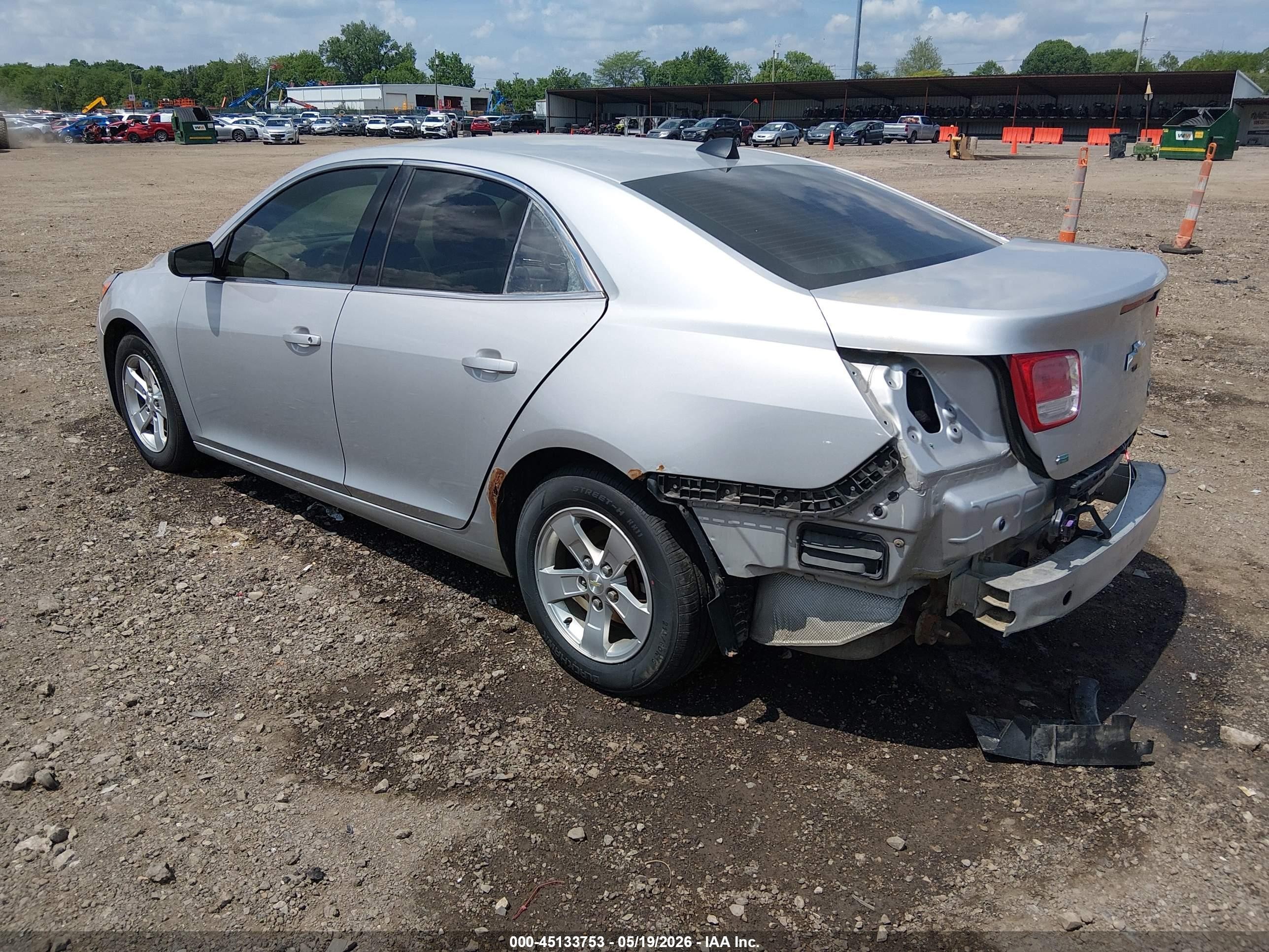 2014 Chevrolet Malibu 1ls Silver vin: 1G11B5SL9EF293977
