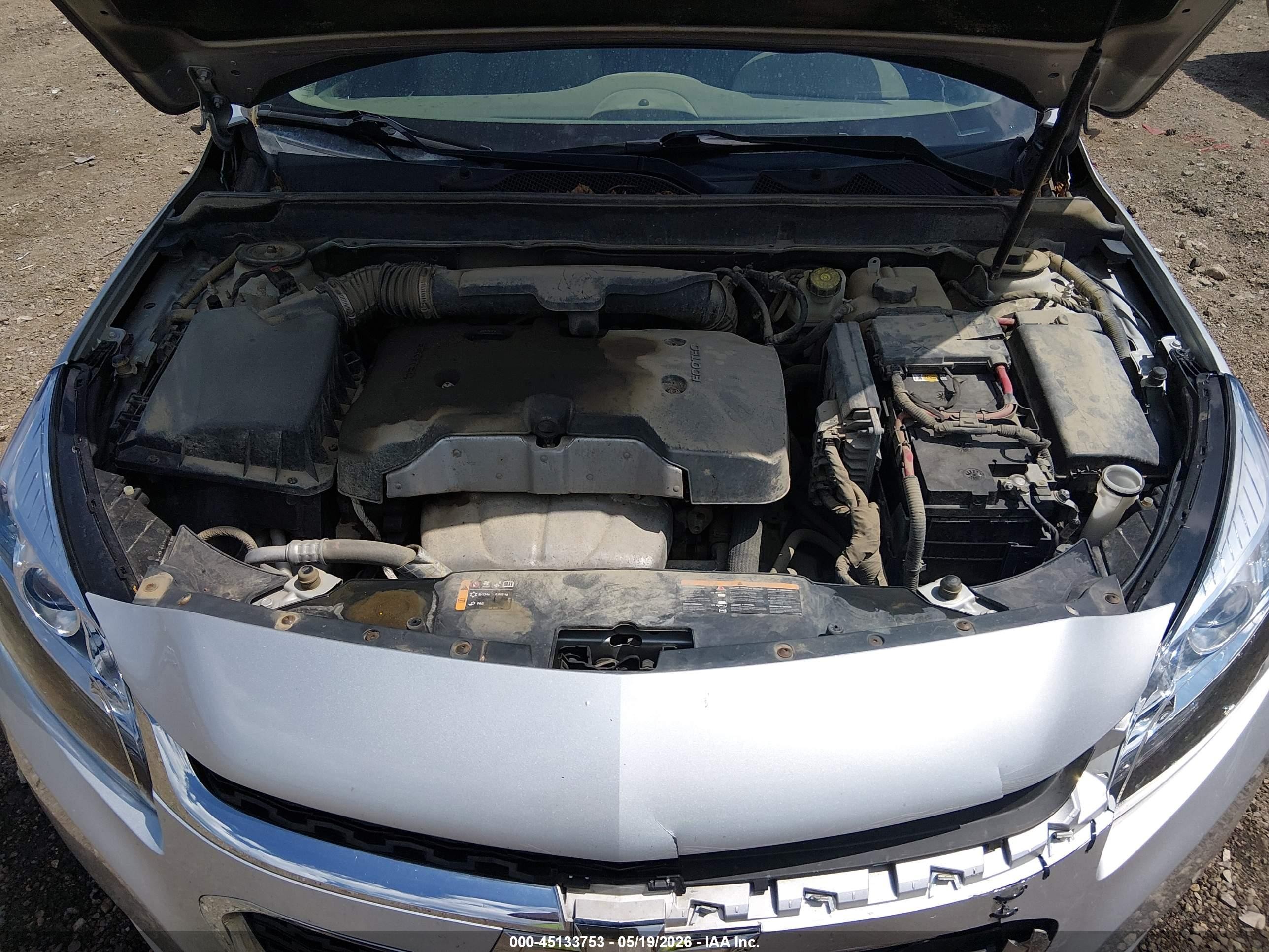 2014 Chevrolet Malibu 1ls Silver vin: 1G11B5SL9EF293977