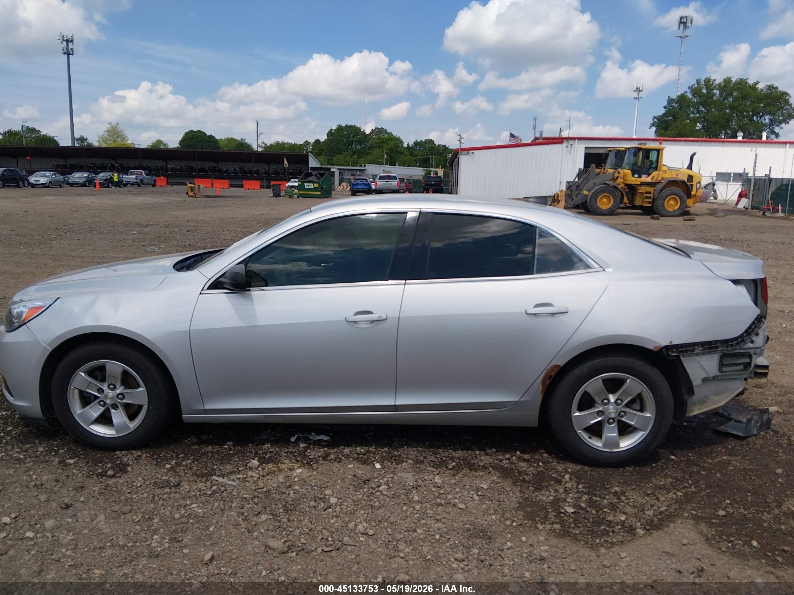 2014 Chevrolet Malibu 1ls Silver vin: 1G11B5SL9EF293977