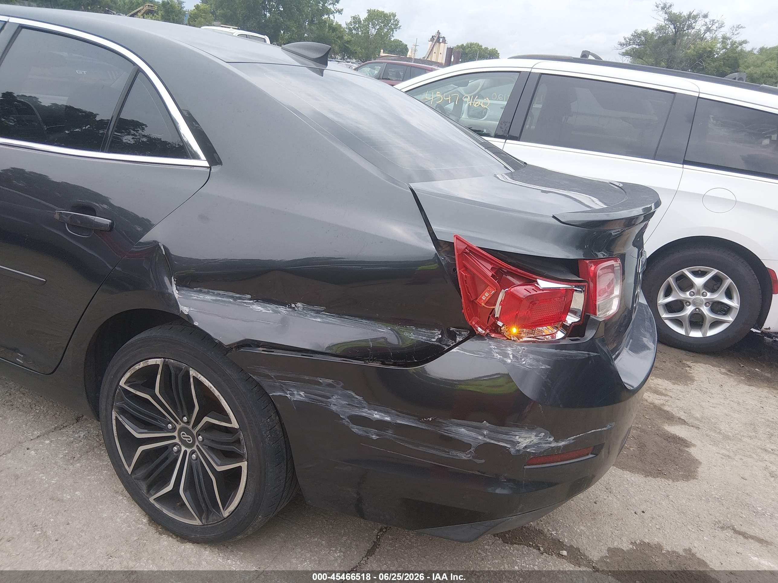 2015 Chevrolet Malibu Ls Black vin: 1G11B5SL9FF101782
