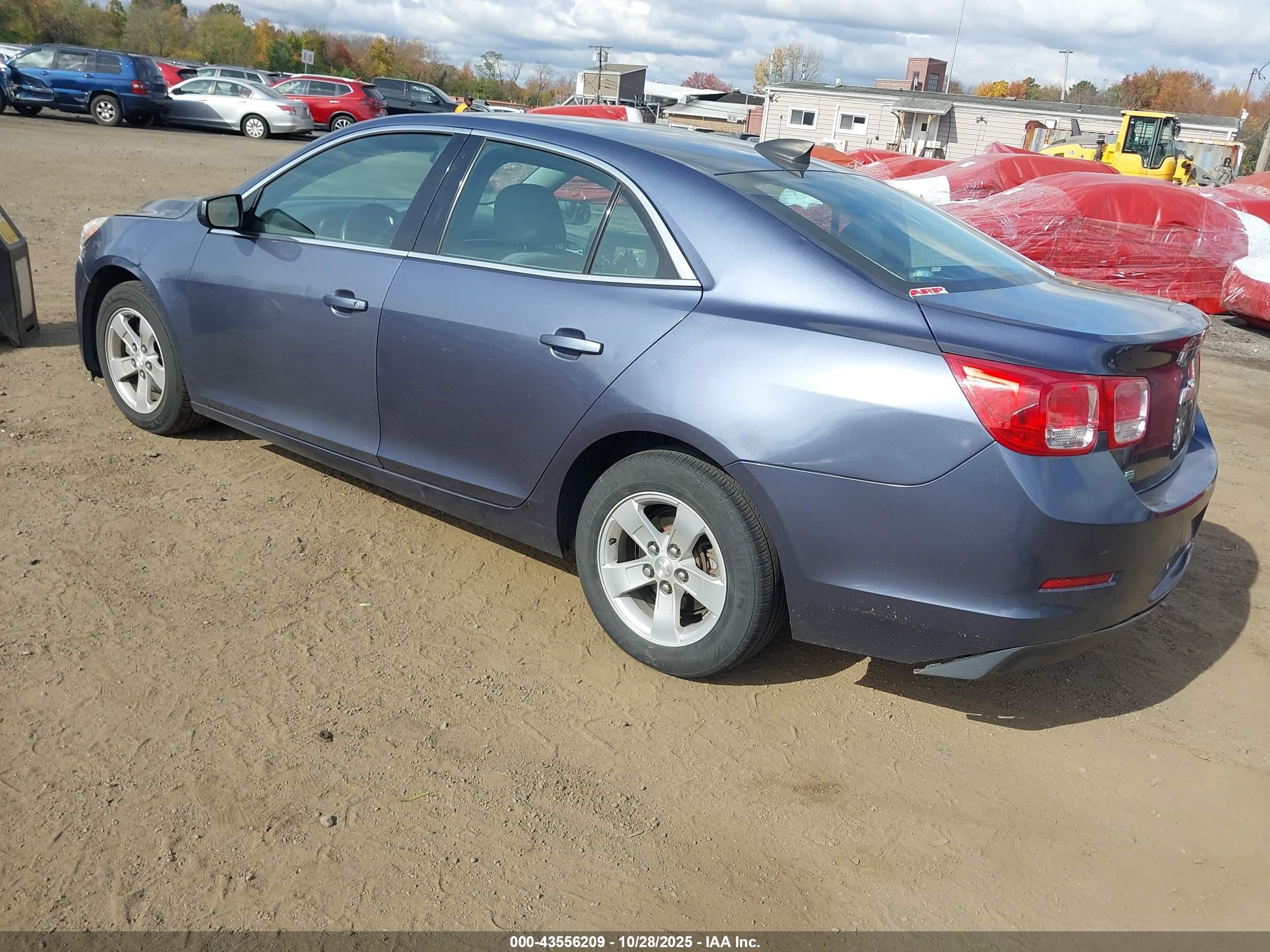 2015 Chevrolet Malibu Ls Blue vin: 1G11B5SL9FF218472
