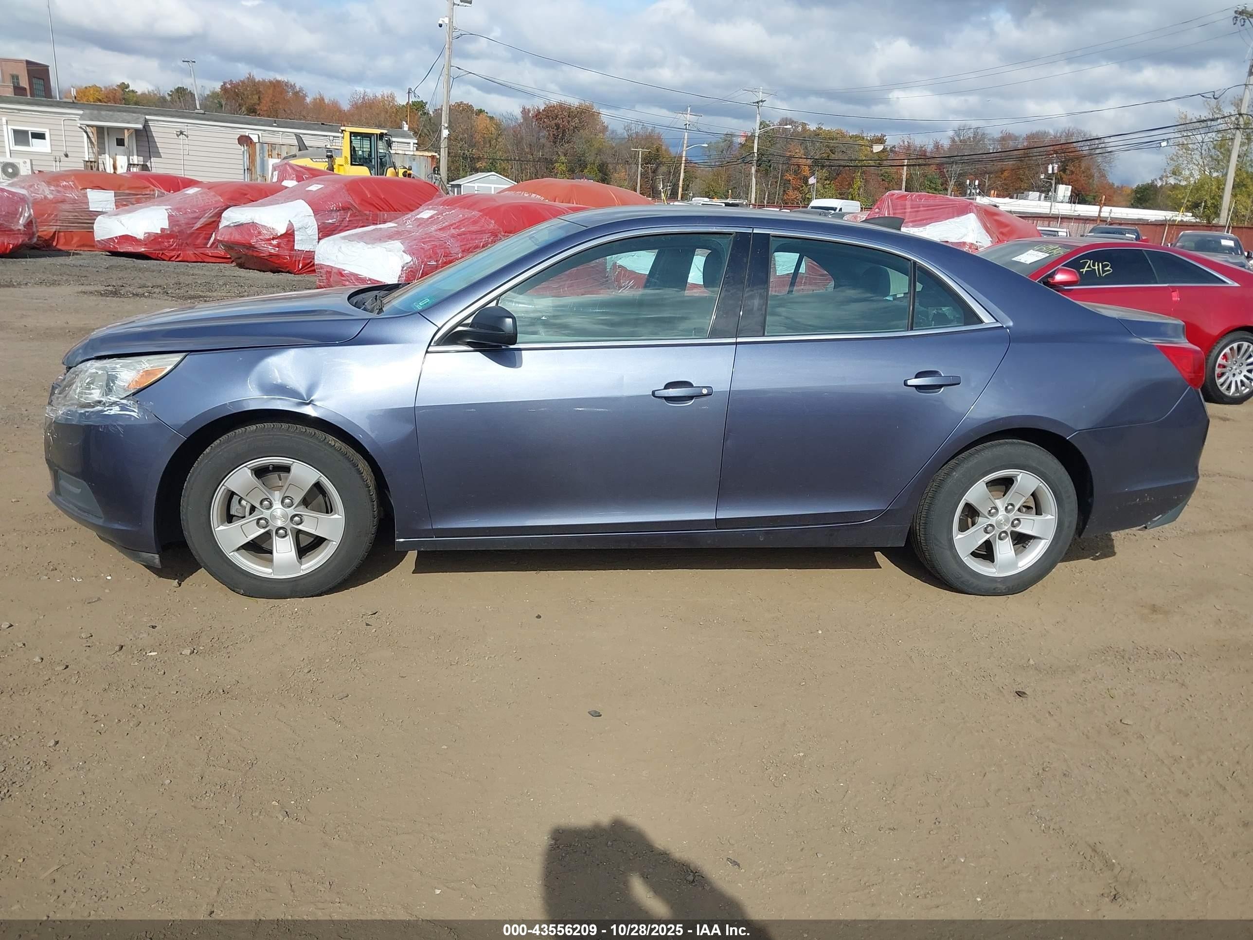 2015 Chevrolet Malibu Ls Blue vin: 1G11B5SL9FF218472