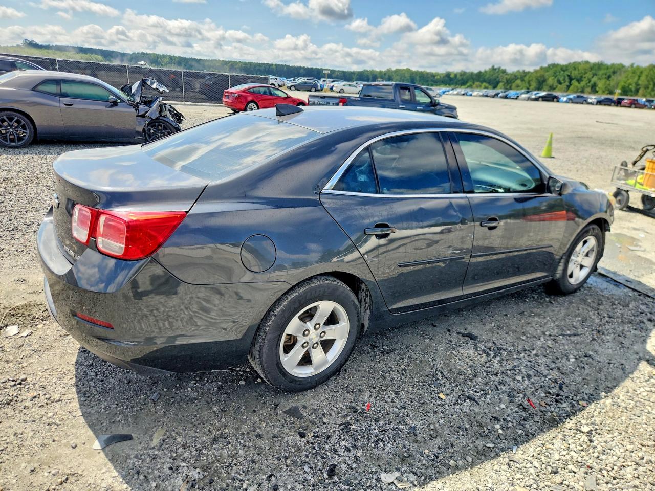 2015 Chevrolet Malibu Ls Серый vin: 1G11B5SL9FF222926