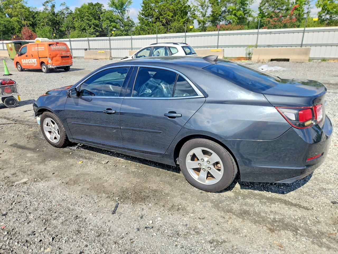 2015 Chevrolet Malibu Ls Серый vin: 1G11B5SL9FF222926