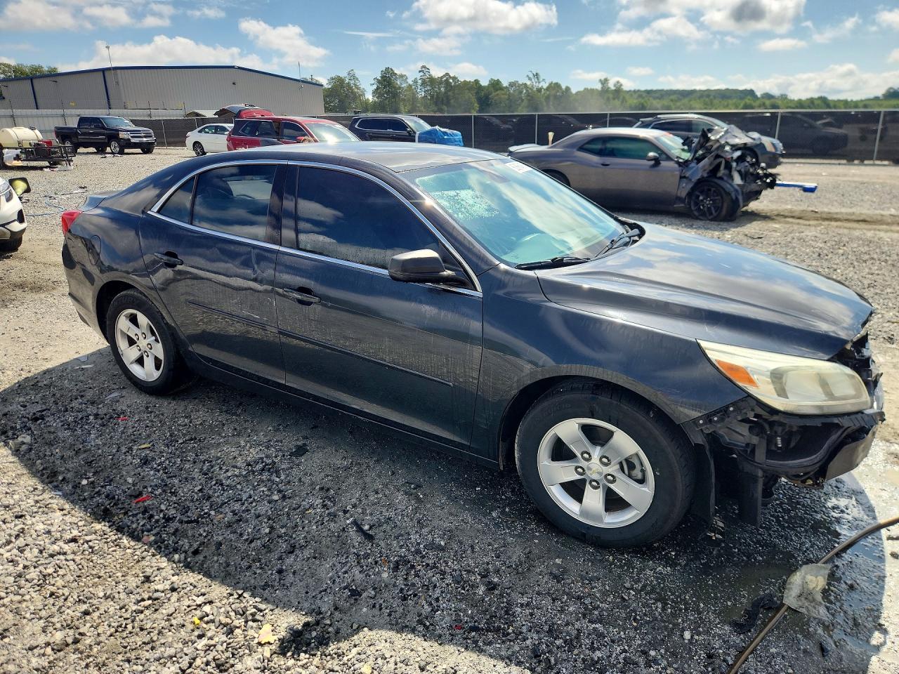 2015 Chevrolet Malibu Ls Серый vin: 1G11B5SL9FF222926