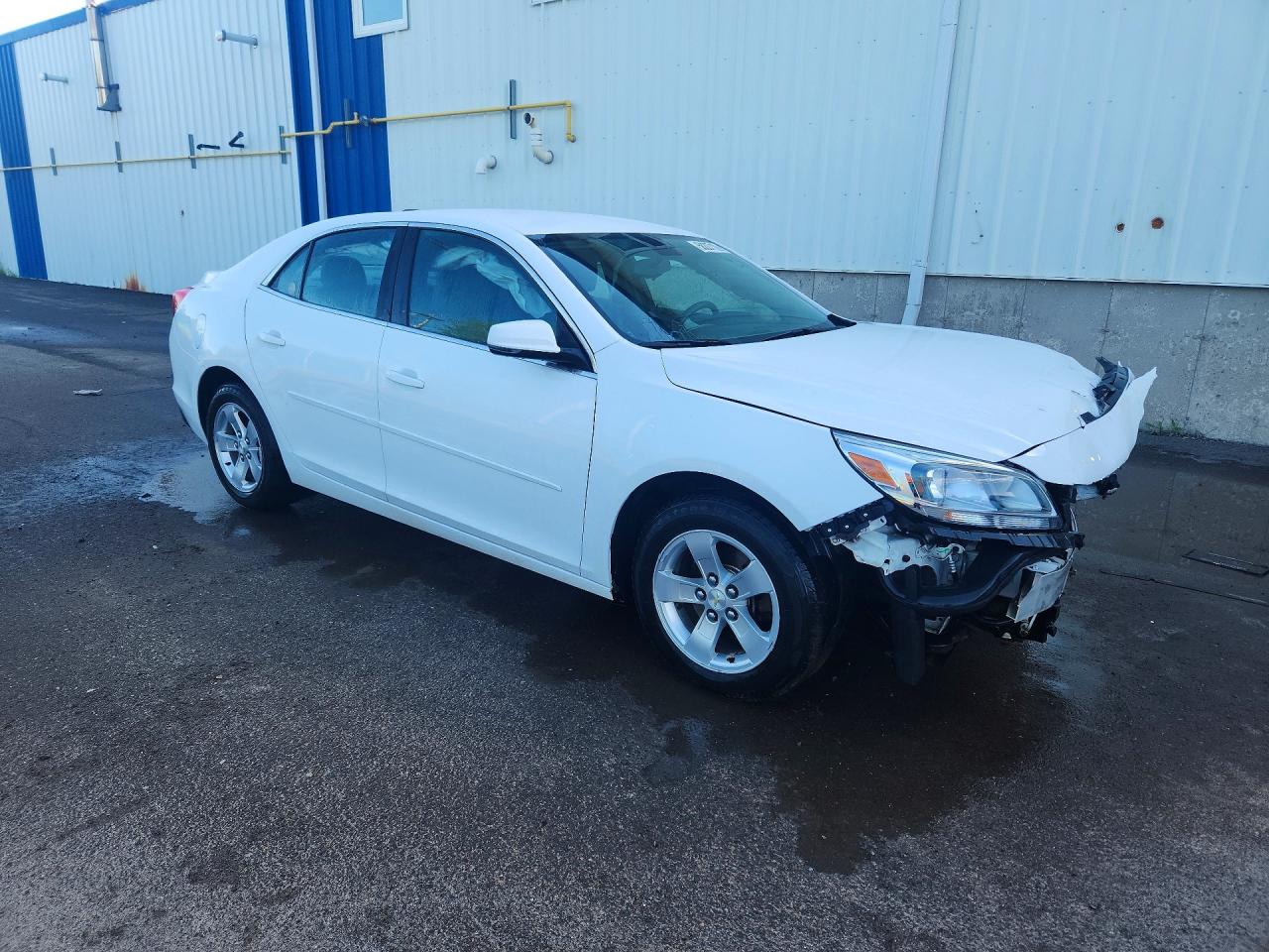 2015 Chevrolet Malibu Ls White vin: 1G11B5SL9FF238849