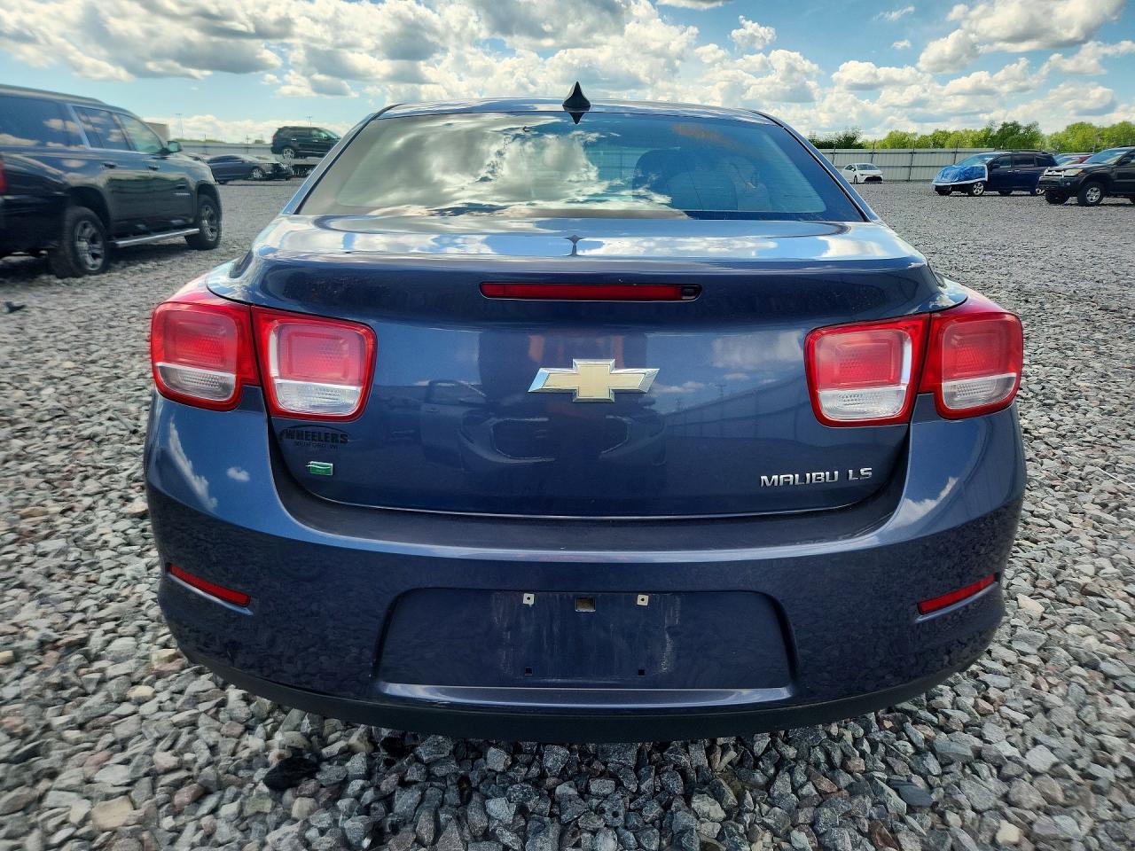 2015 Chevrolet Malibu Ls Синий vin: 1G11B5SL9FF259068