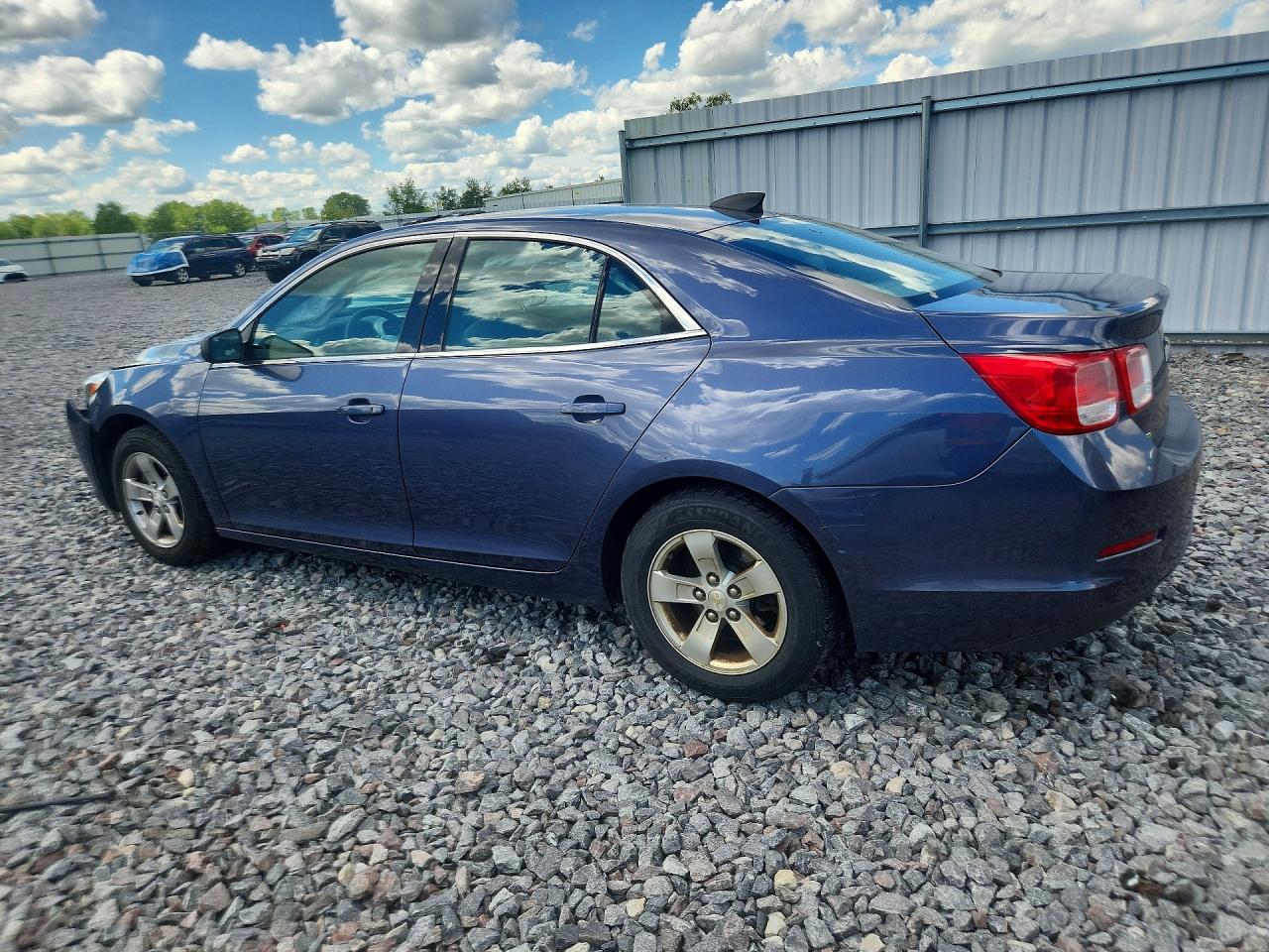 2015 Chevrolet Malibu Ls Синий vin: 1G11B5SL9FF259068