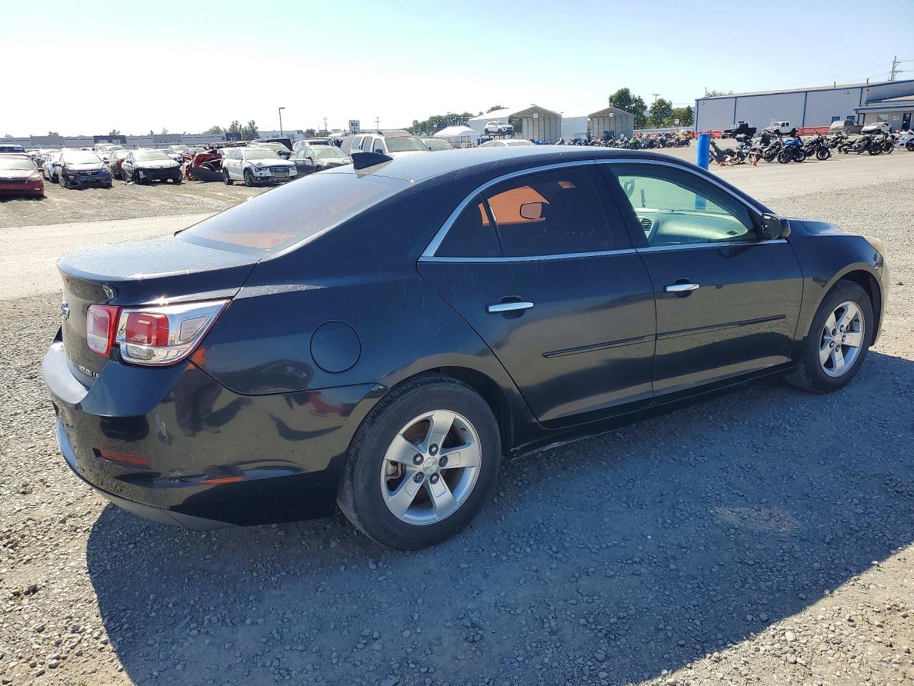 2015 Chevrolet Malibu Ls Black vin: 1G11B5SL9FF305143