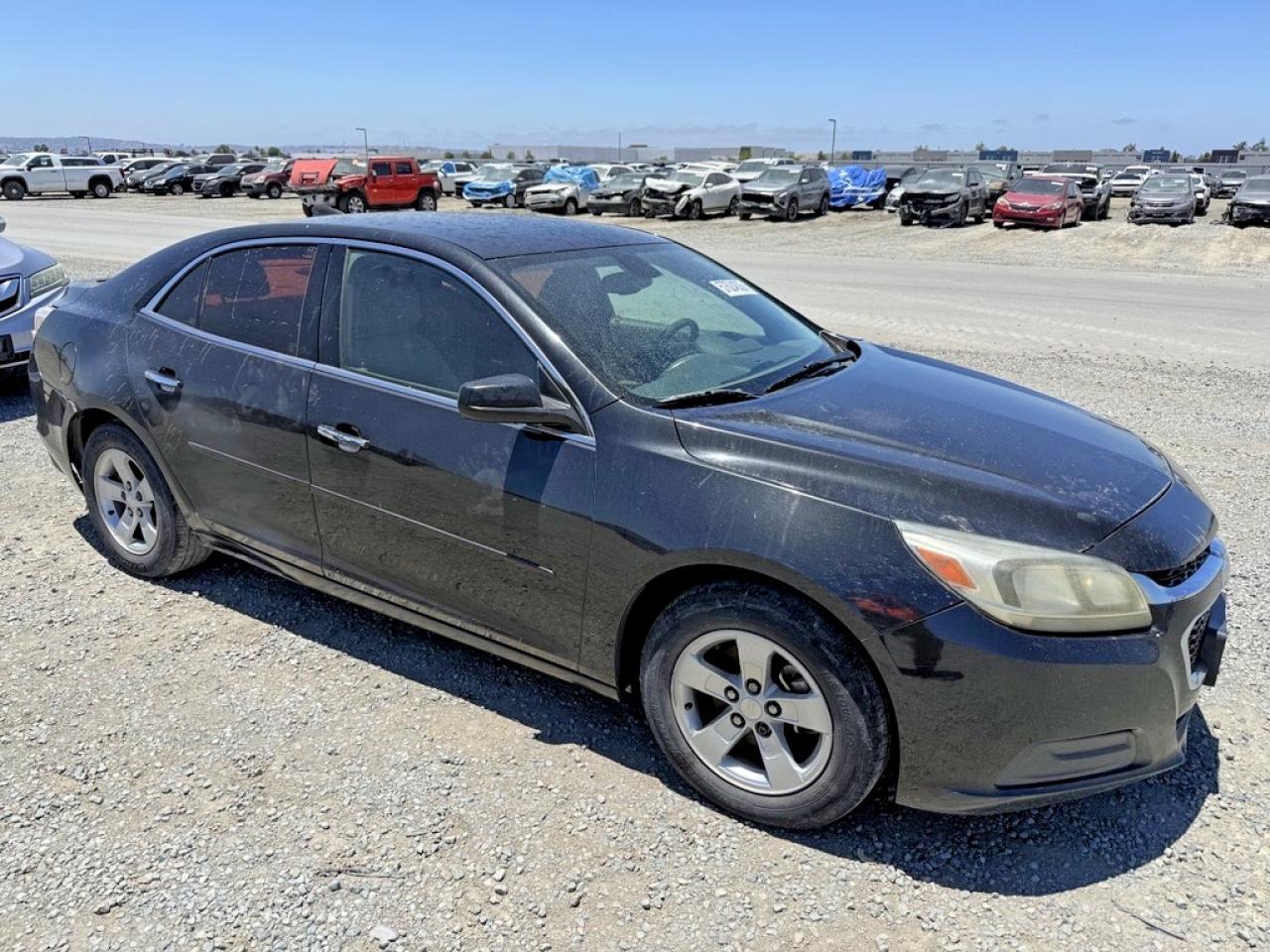 2015 Chevrolet Malibu Ls Black vin: 1G11B5SL9FF305143