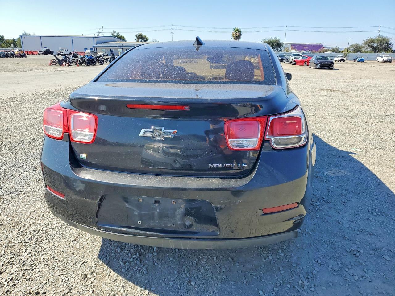 2015 Chevrolet Malibu Ls Black vin: 1G11B5SL9FF305143