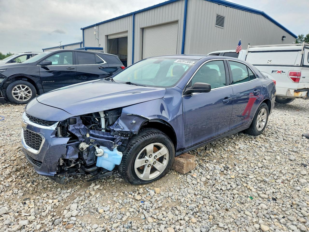 2015 Chevrolet Malibu Ls Blue vin: 1G11B5SL9FF310438