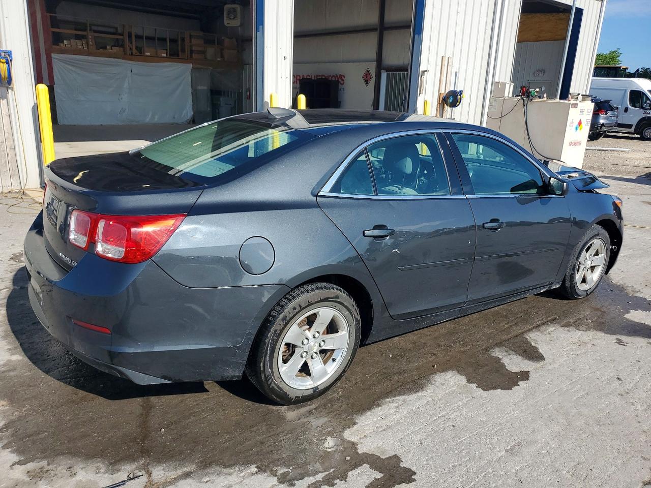 2015 Chevrolet Malibu Ls Black vin: 1G11B5SL9FF311783