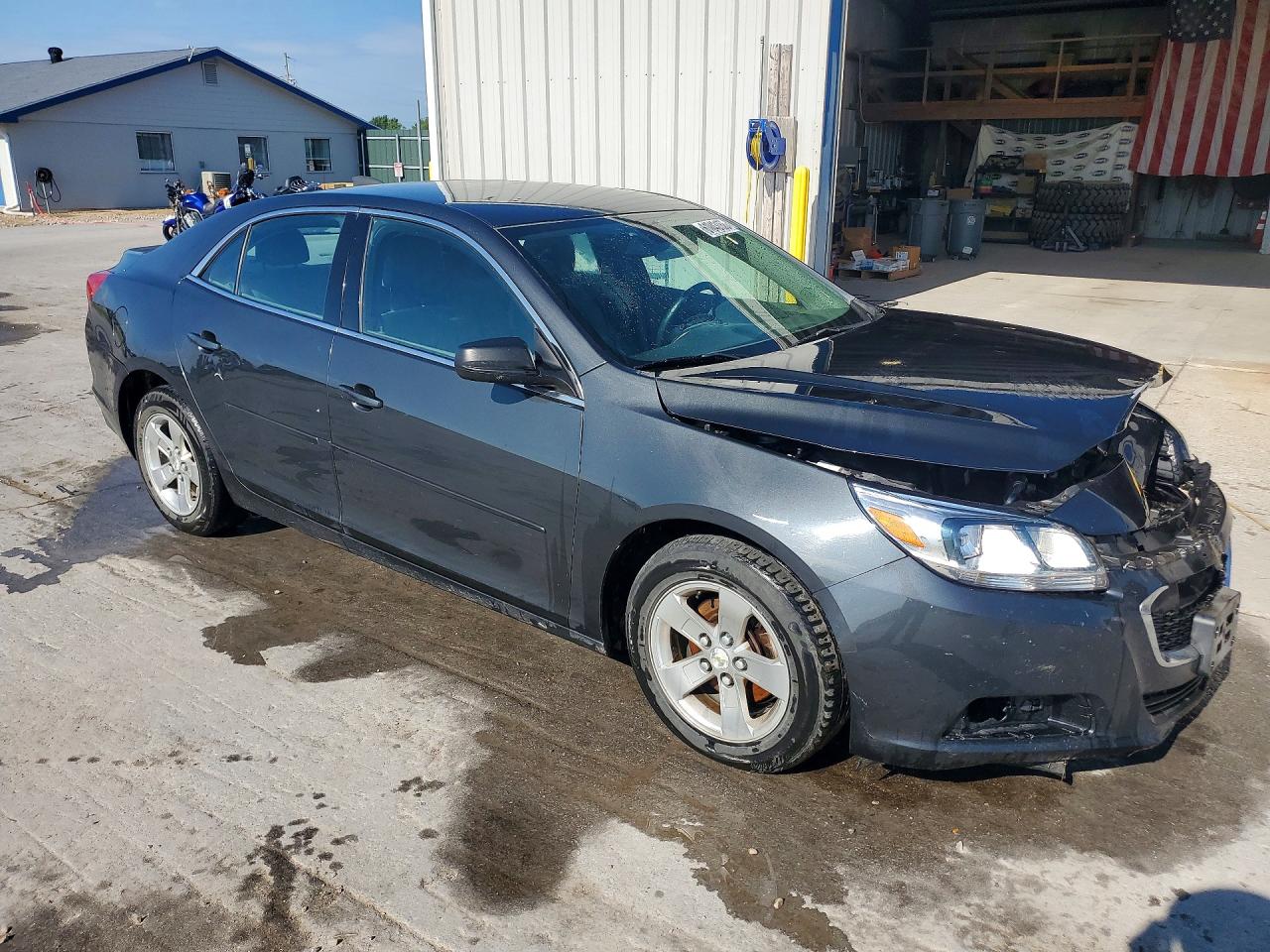 2015 Chevrolet Malibu Ls Black vin: 1G11B5SL9FF311783