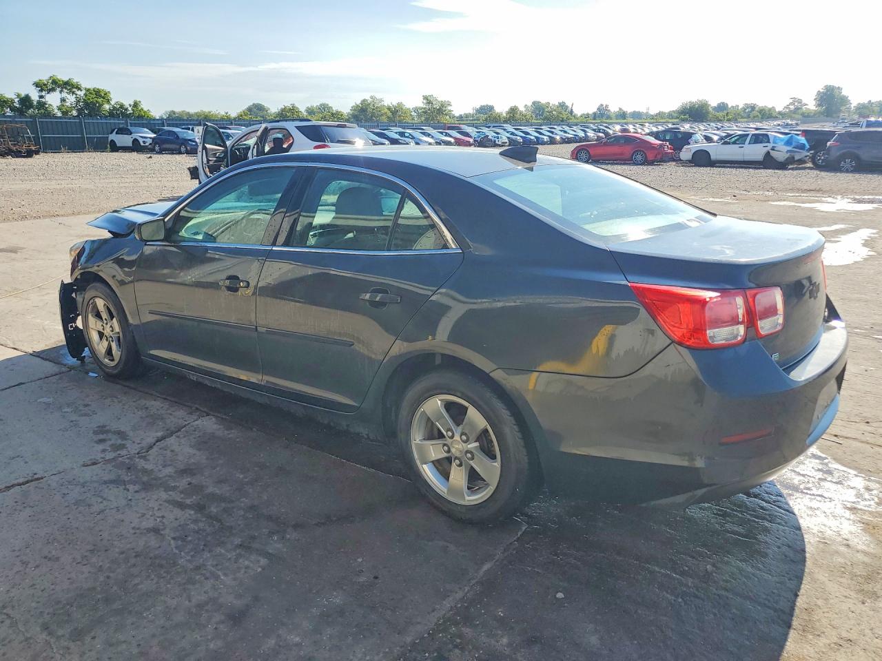 2015 Chevrolet Malibu Ls Black vin: 1G11B5SL9FF311783
