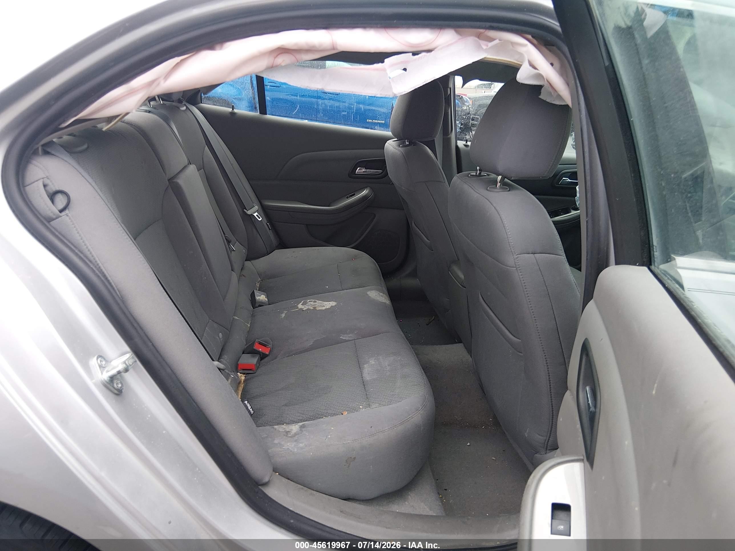 2014 Chevrolet Malibu 1ls Серебряный vin: 1G11B5SLXEF108514