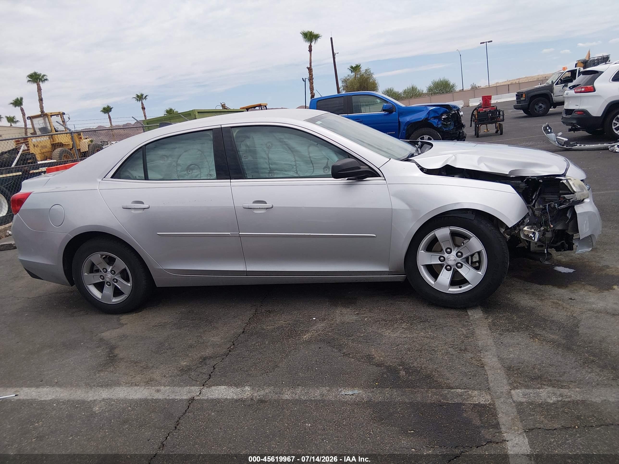 2014 Chevrolet Malibu 1ls Серебряный vin: 1G11B5SLXEF108514