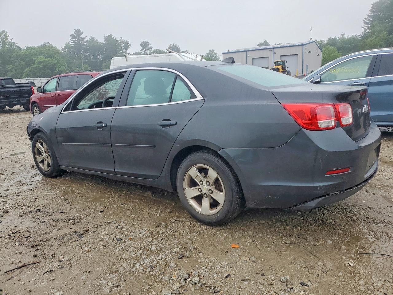 2014 Chevrolet Malibu Ls Gray vin: 1G11B5SLXEF140685