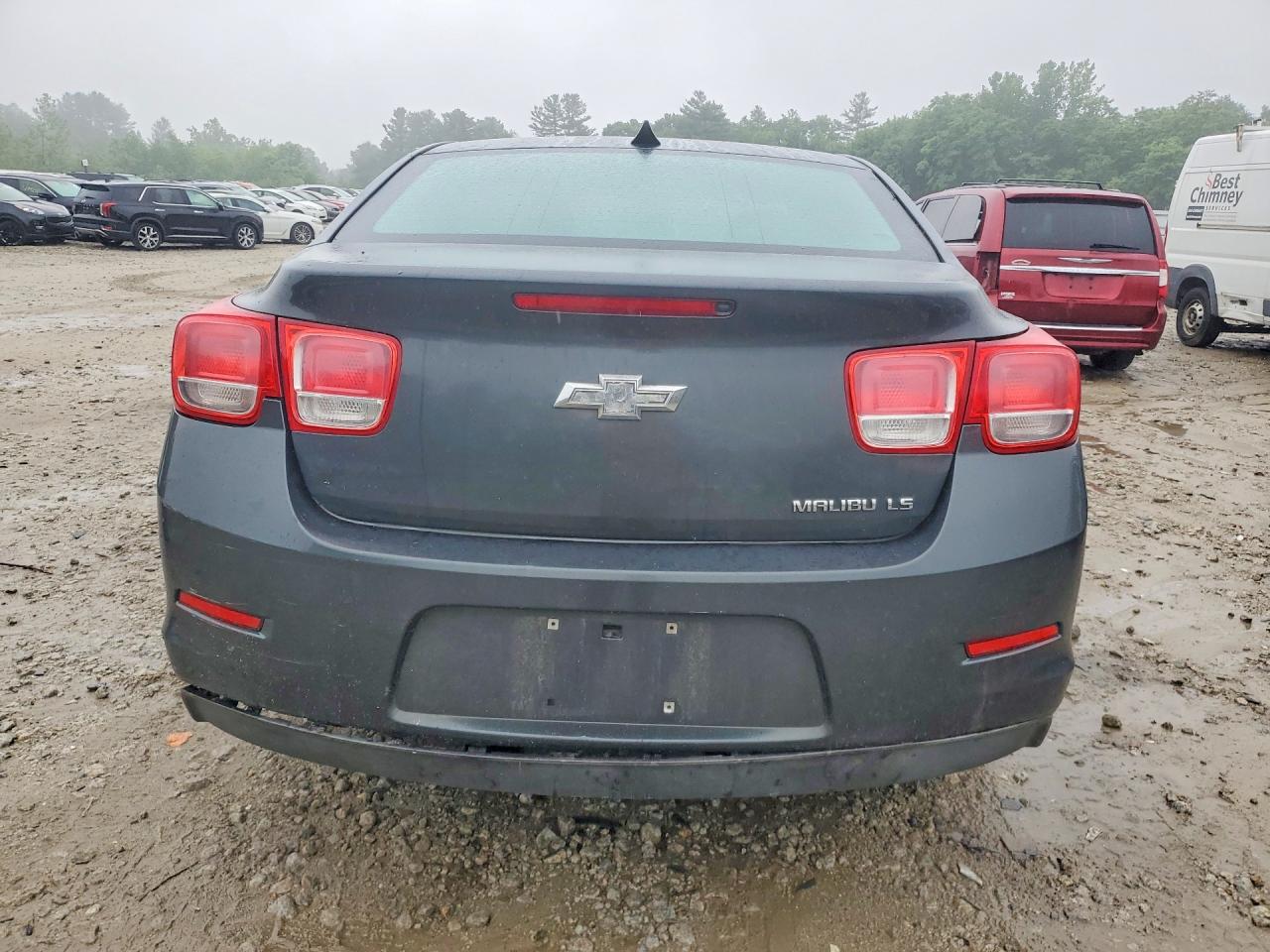 2014 Chevrolet Malibu Ls Gray vin: 1G11B5SLXEF140685