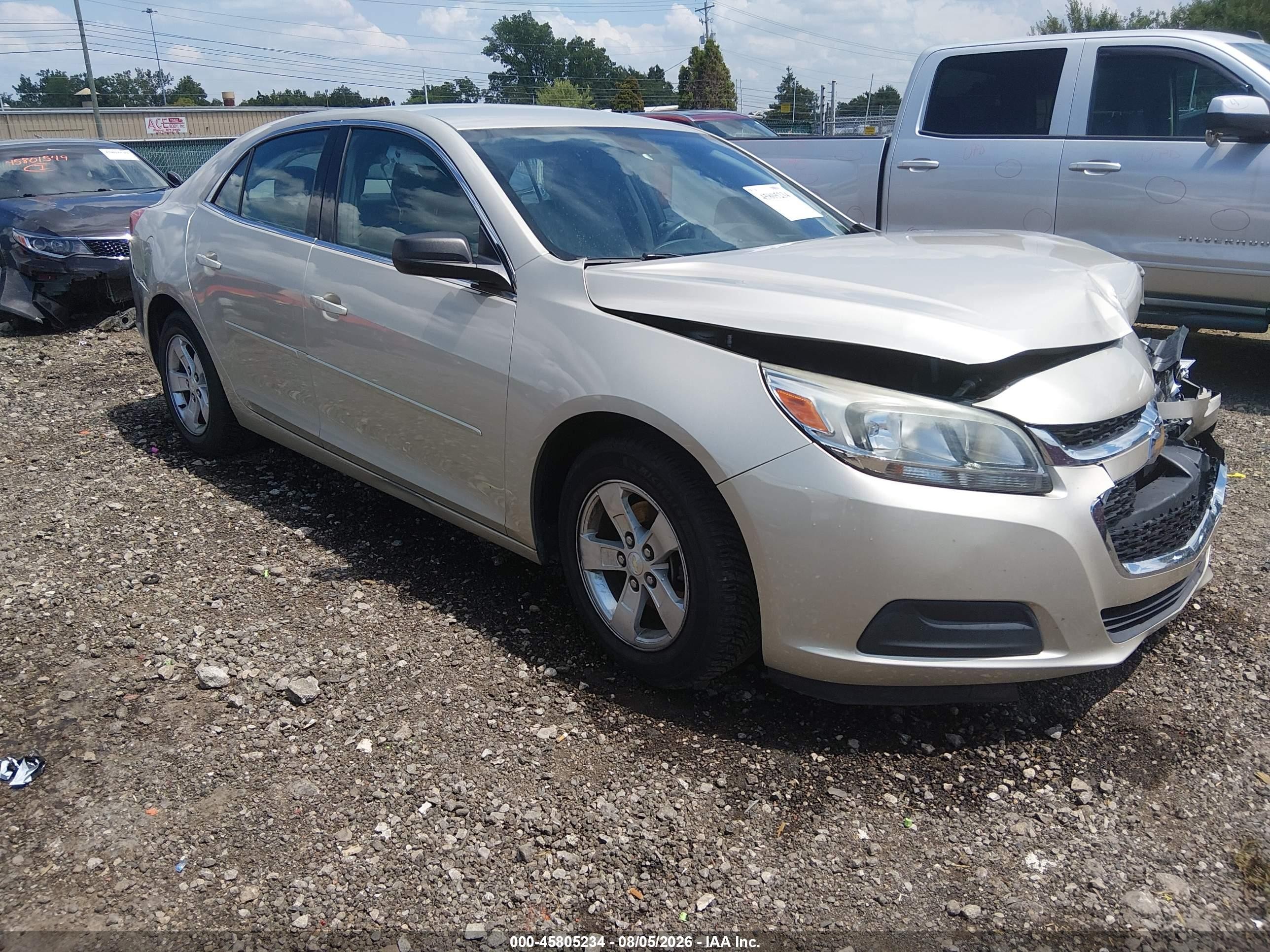 2014 Chevrolet Malibu 1ls Gold vin: 1G11B5SLXEF162170
