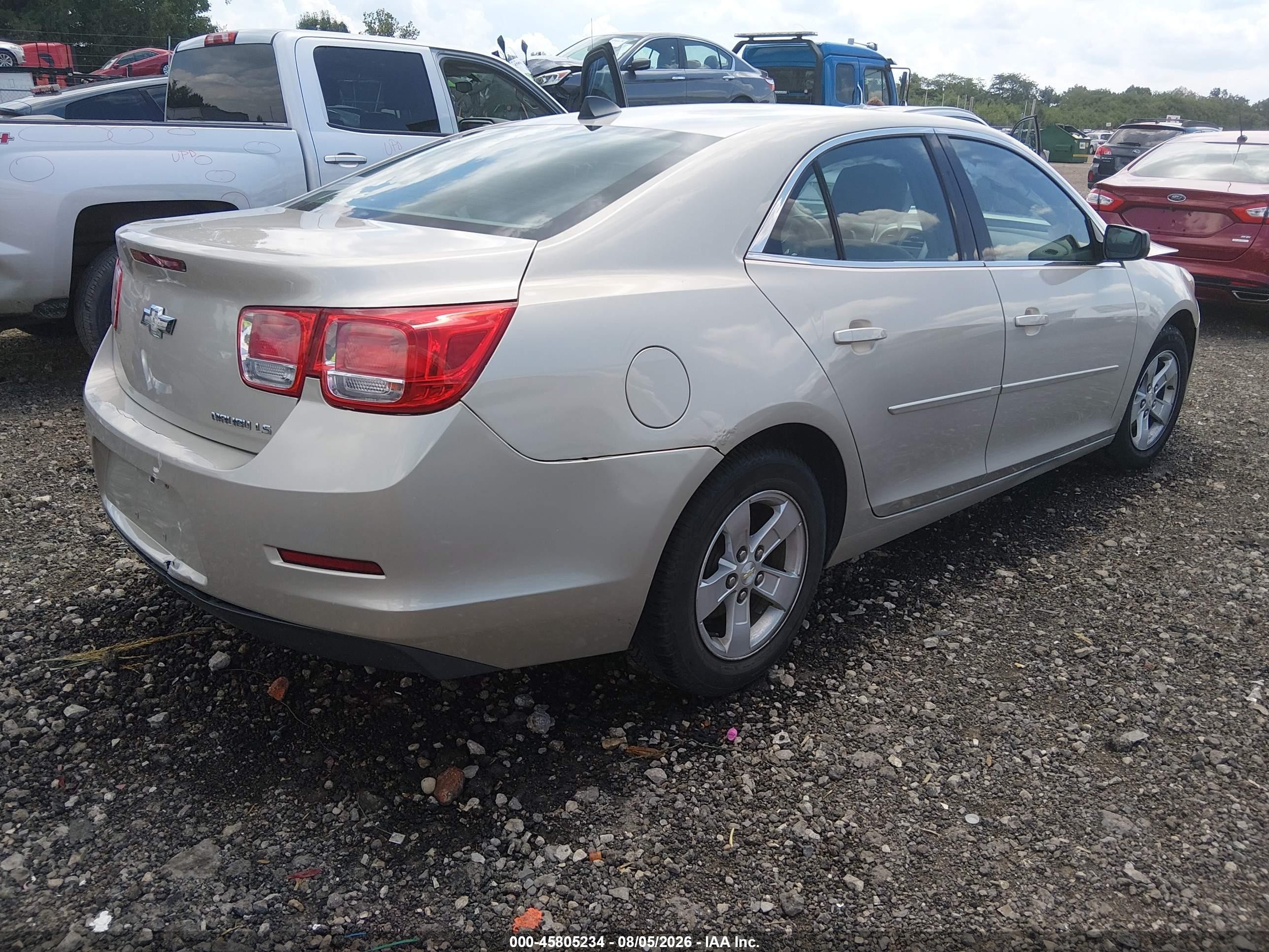 2014 Chevrolet Malibu 1ls Gold vin: 1G11B5SLXEF162170