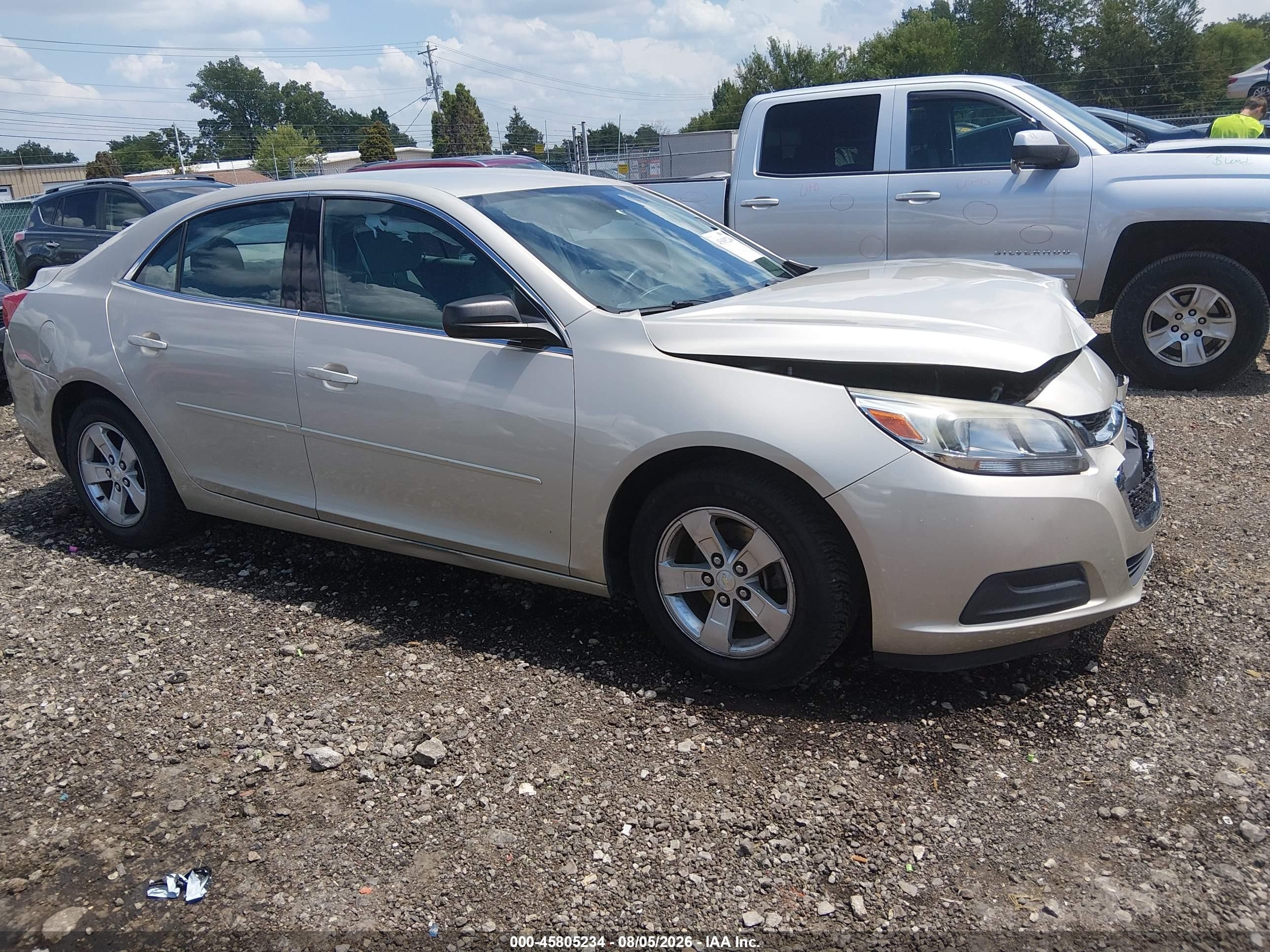 2014 Chevrolet Malibu 1ls Gold vin: 1G11B5SLXEF162170