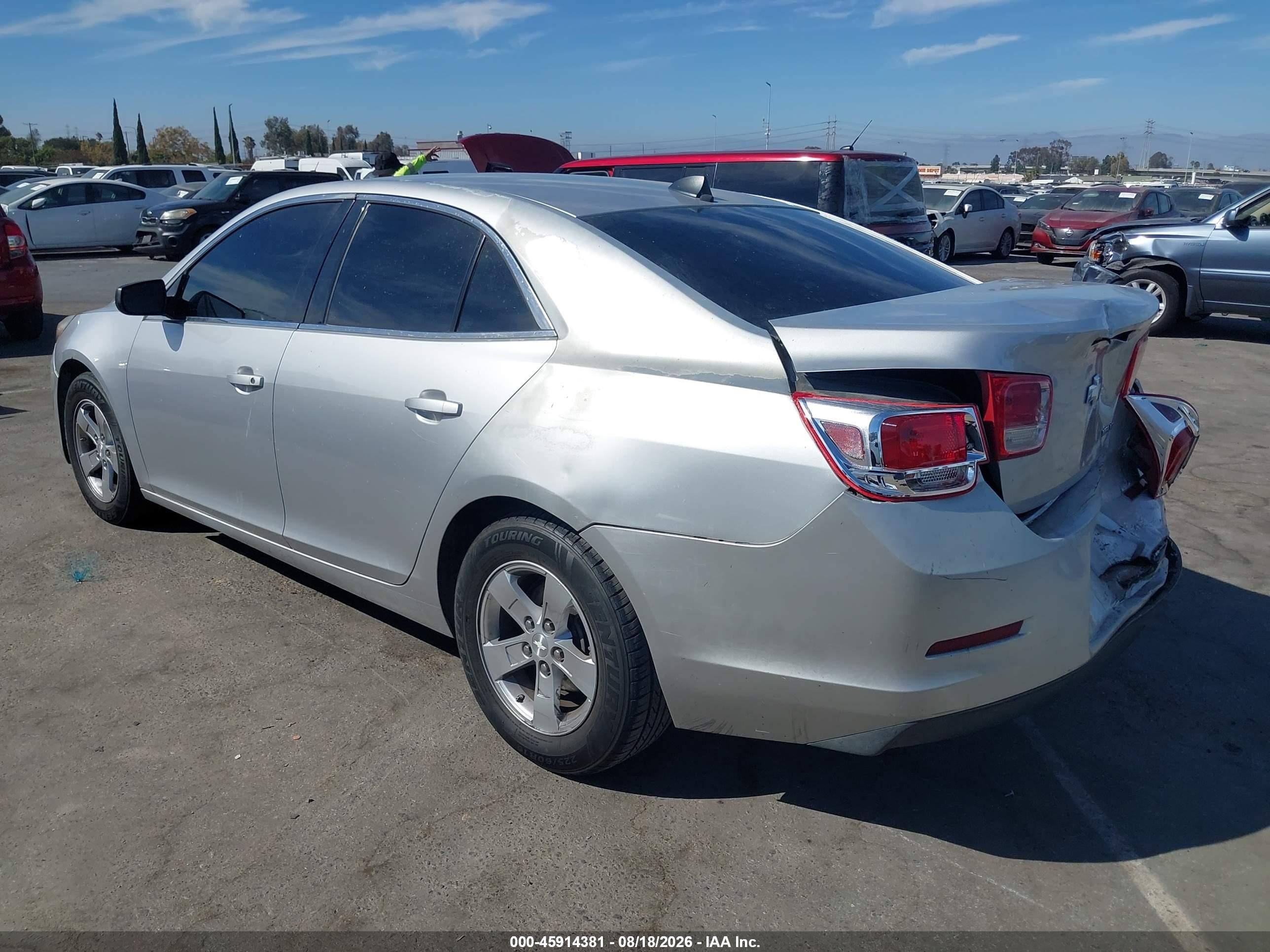 2014 Chevrolet Malibu 1ls Silver vin: 1G11B5SLXEF170561