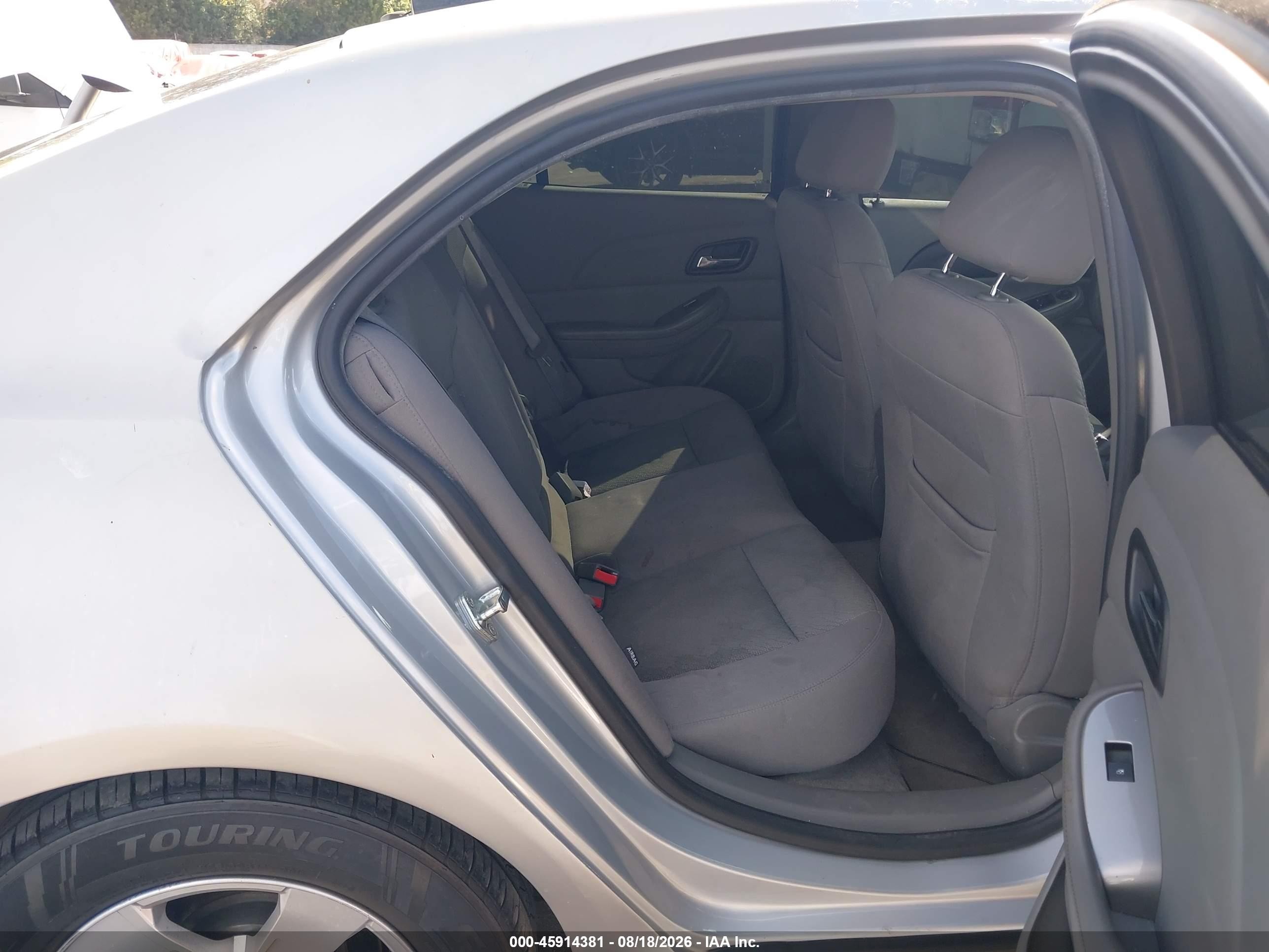2014 Chevrolet Malibu 1ls Silver vin: 1G11B5SLXEF170561