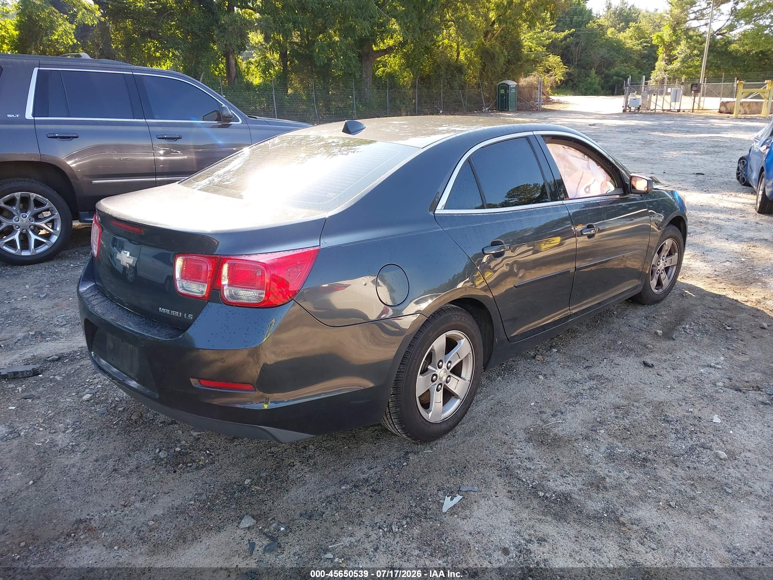 2014 Chevrolet Malibu 1ls Gray vin: 1G11B5SLXEF173539