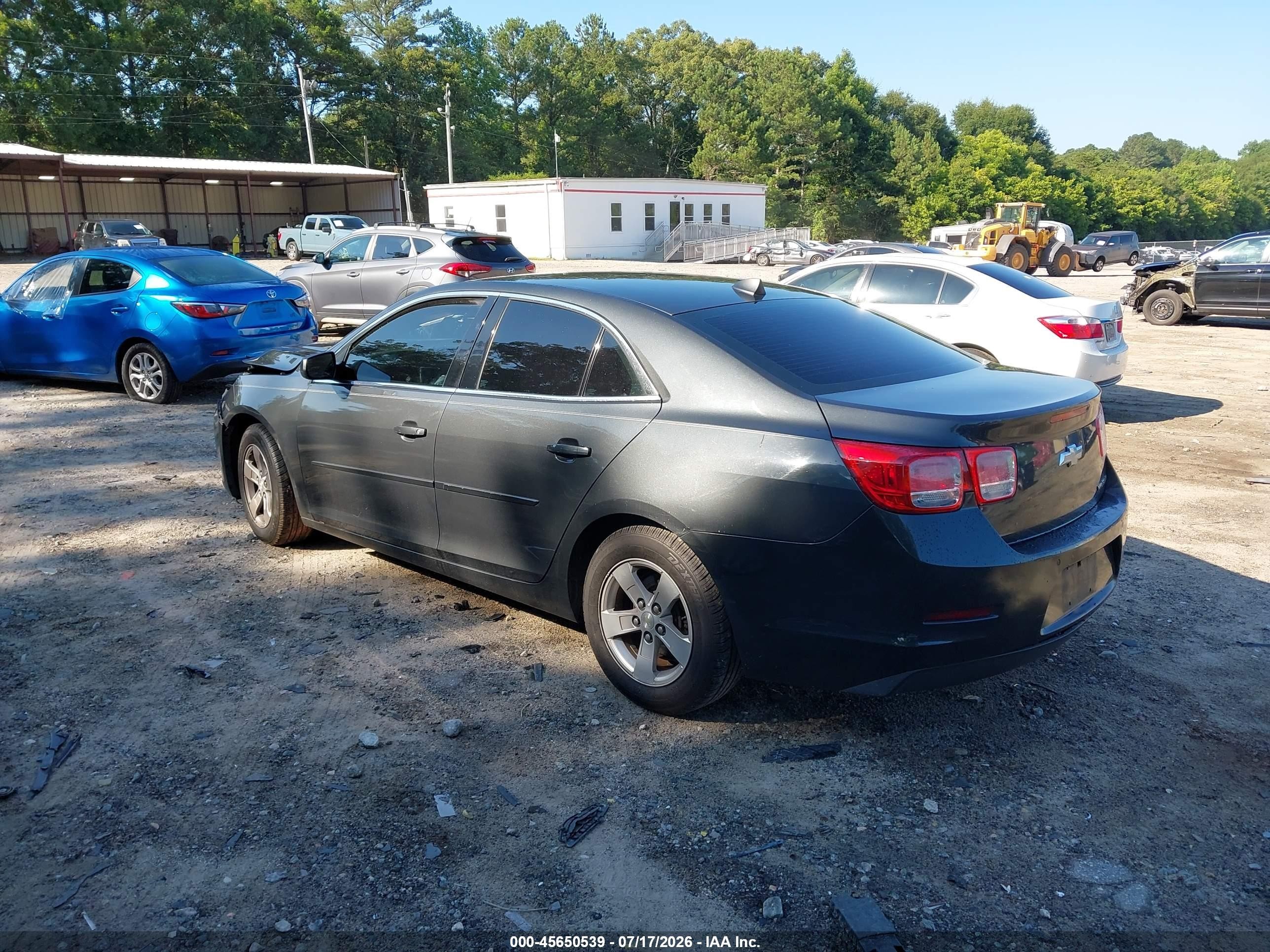 2014 Chevrolet Malibu 1ls Gray vin: 1G11B5SLXEF173539