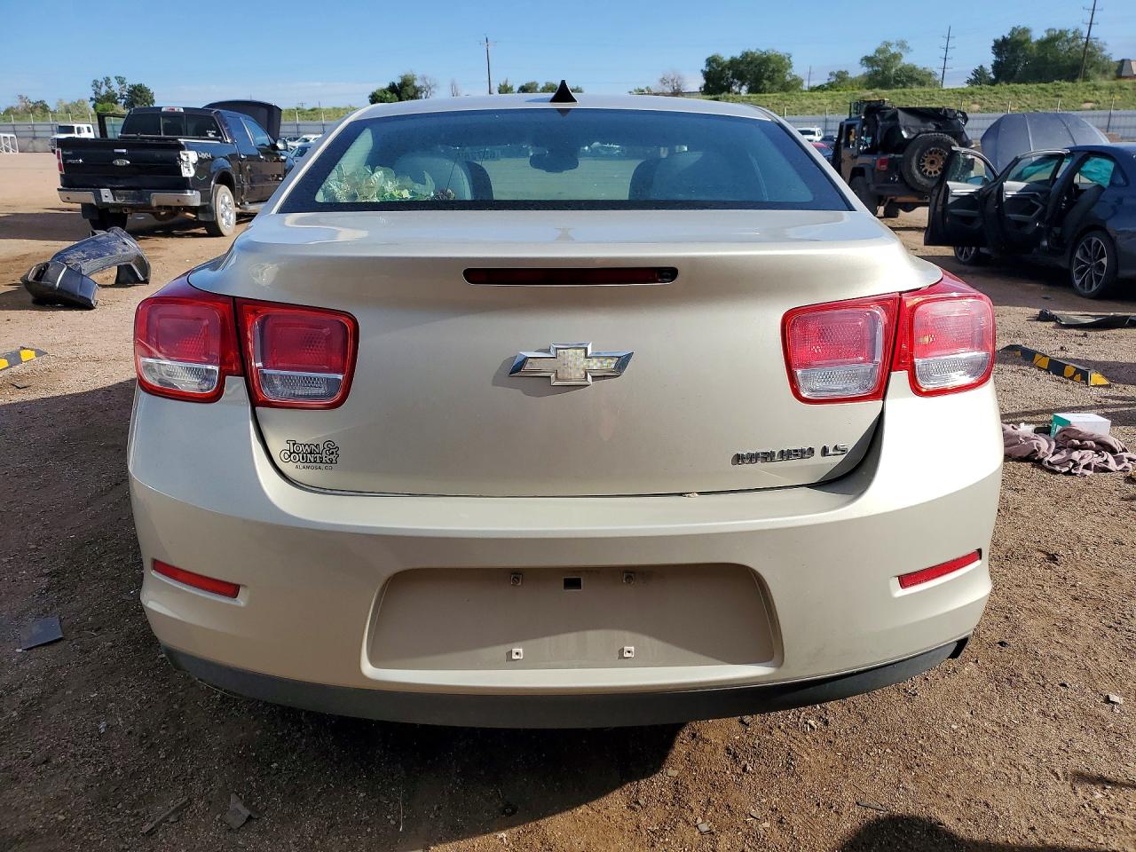 2014 Chevrolet Malibu Ls Tan vin: 1G11B5SLXEF175792